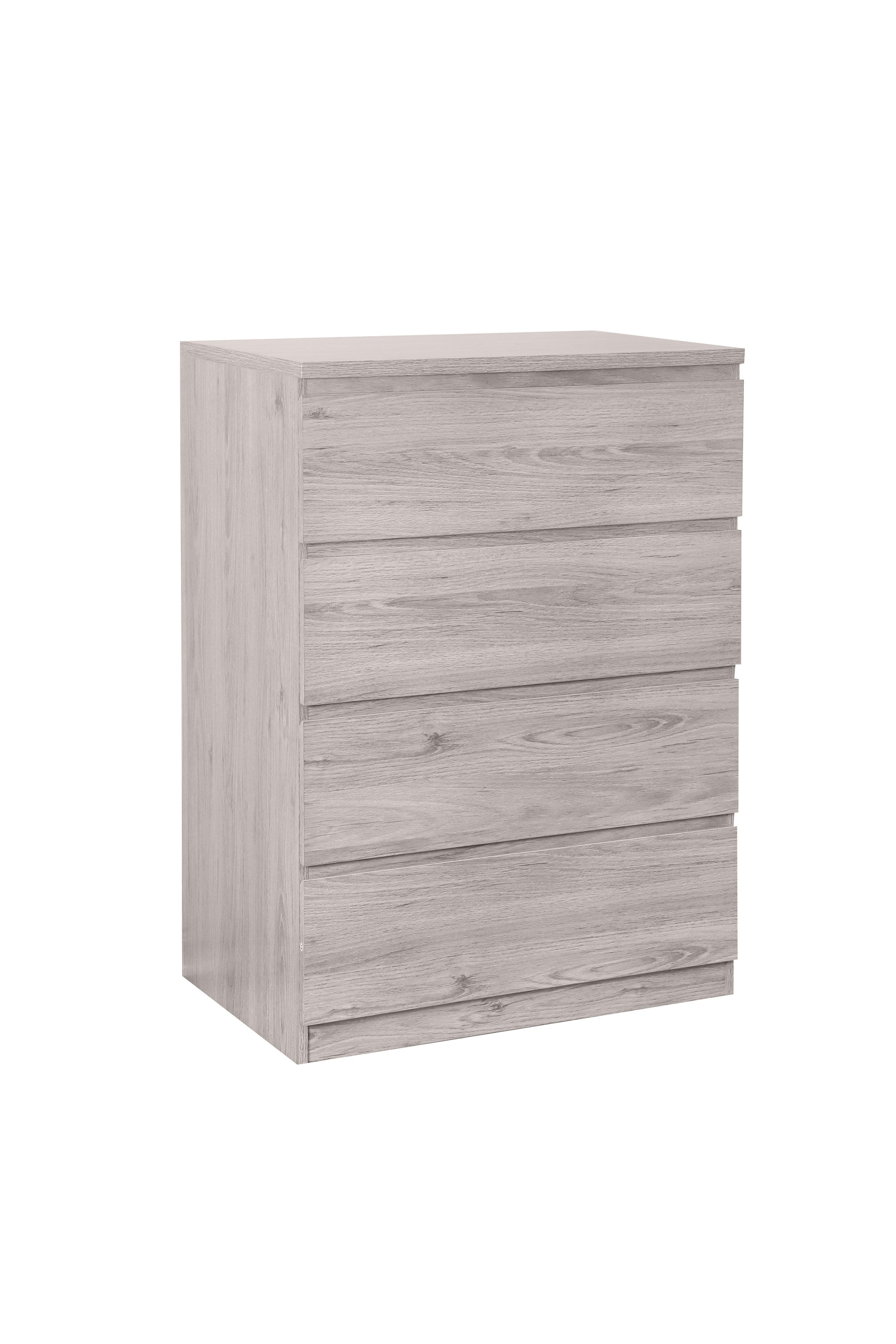 Julian Bowen Chest Of Drawers Jupiter 4 Drawer Chest Grey Oak Bed Kings