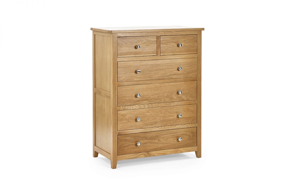 Julian Bowen Chest Of Drawers Mallory 4+2 Drawer Chest Bed Kings