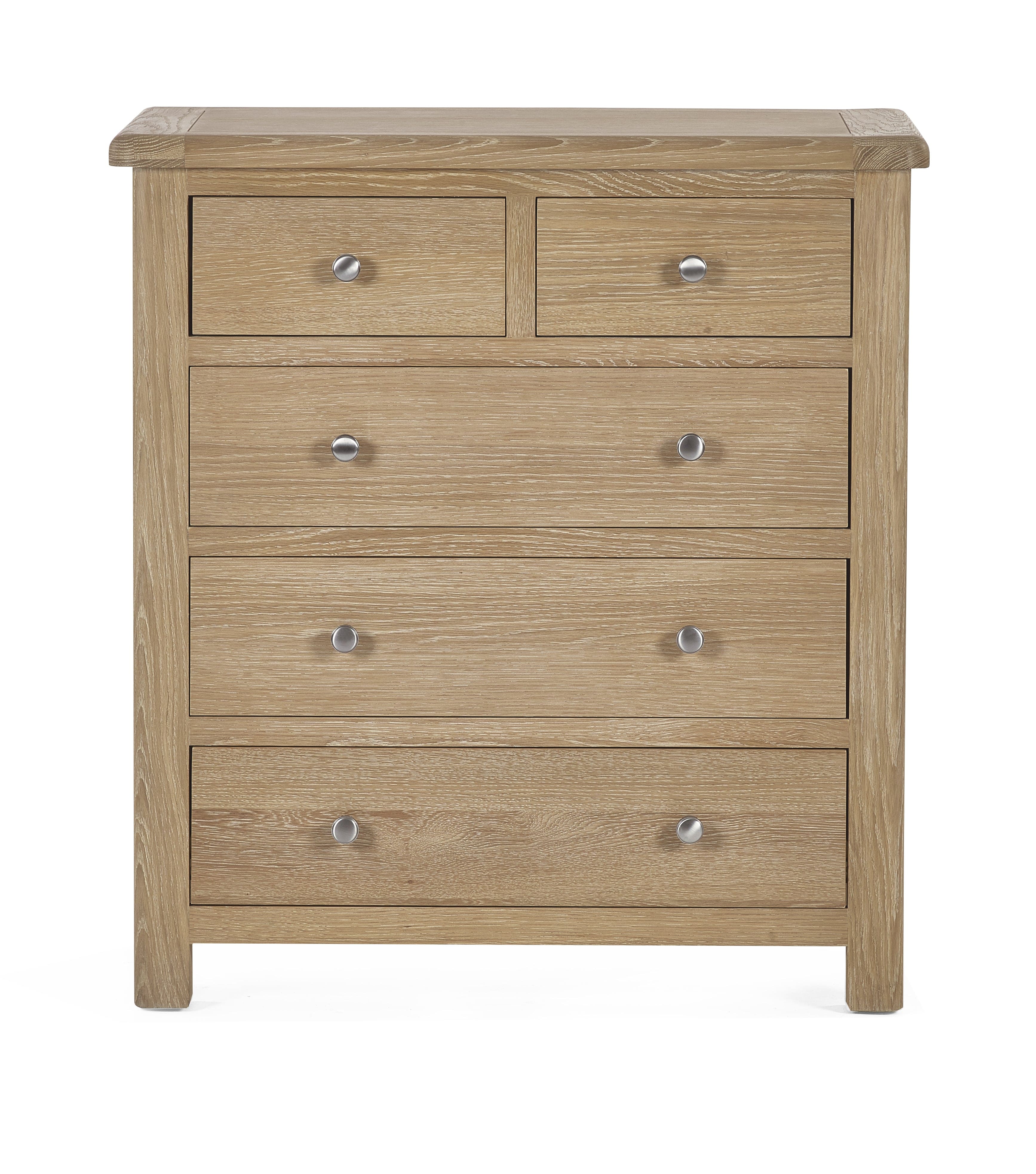 Julian Bowen Chest Of Drawers Memphis Limed Oak 3 + 2 Drawer Chest Bed Kings