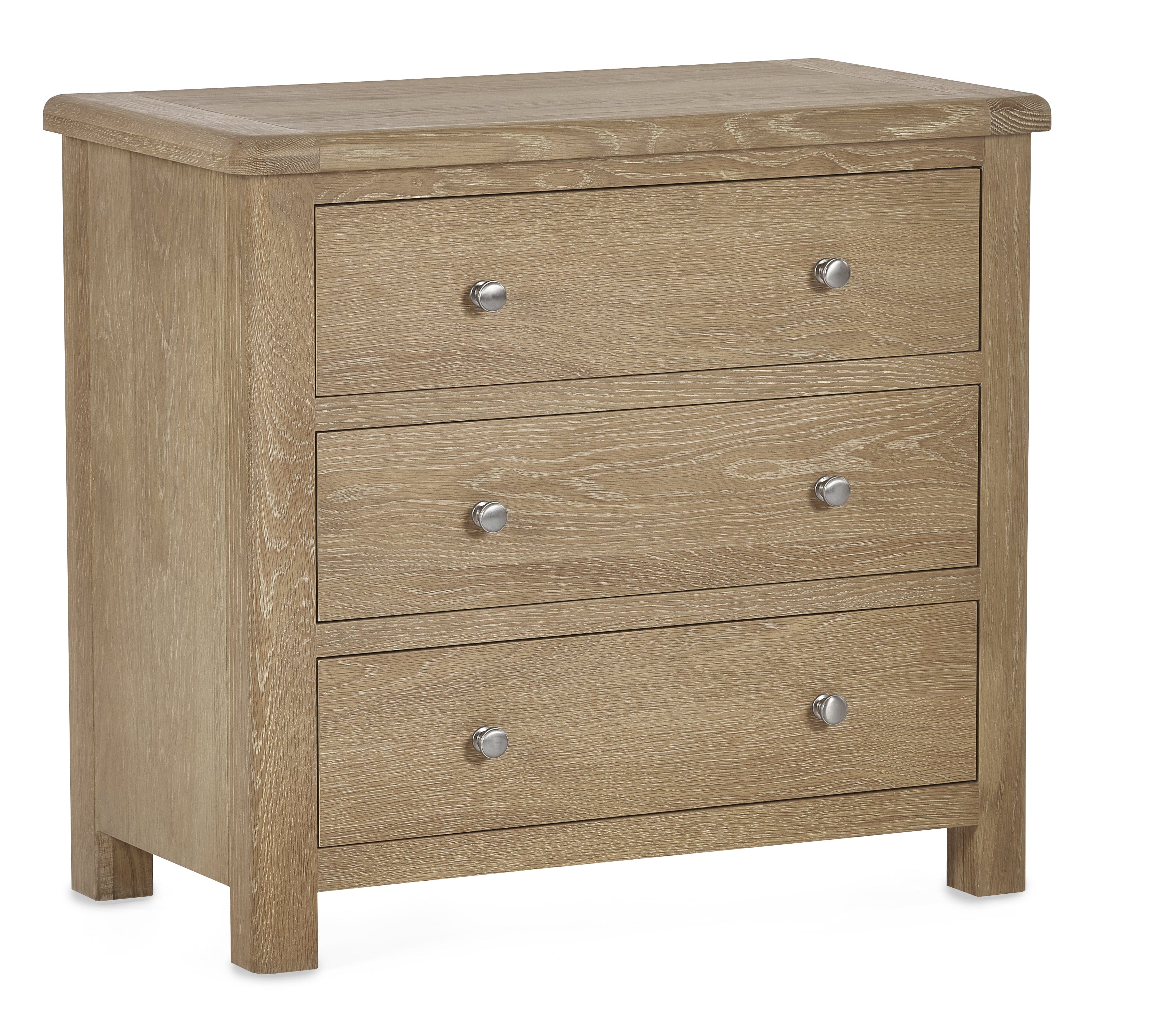 Julian Bowen Chest Of Drawers Memphis Limed Oak 3 Drawer Chest Bed Kings