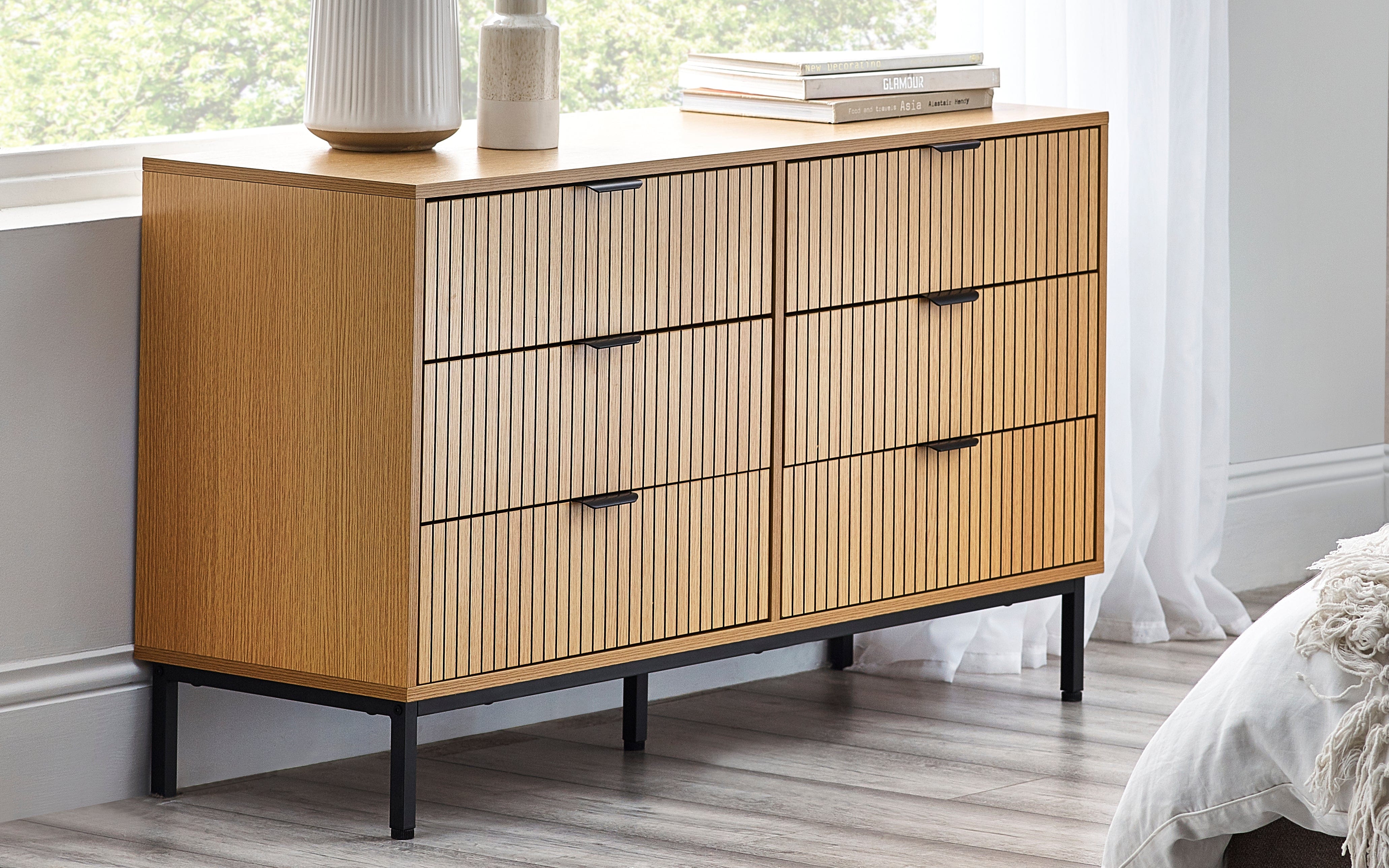 Julian Bowen Chest Of Drawers Sia 6 Drawer Chest Bed Kings