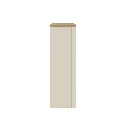 Lancaster 2 Door Shoe Cabinet Cream