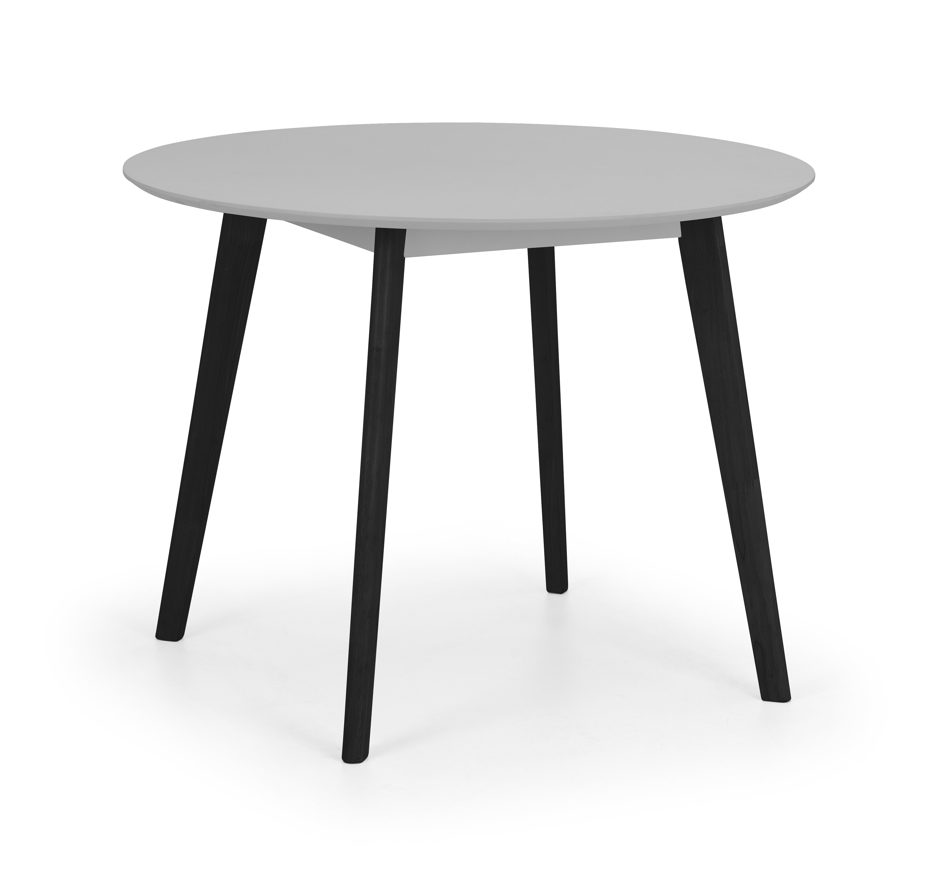 Casa Round Dining Table - Grey/Black