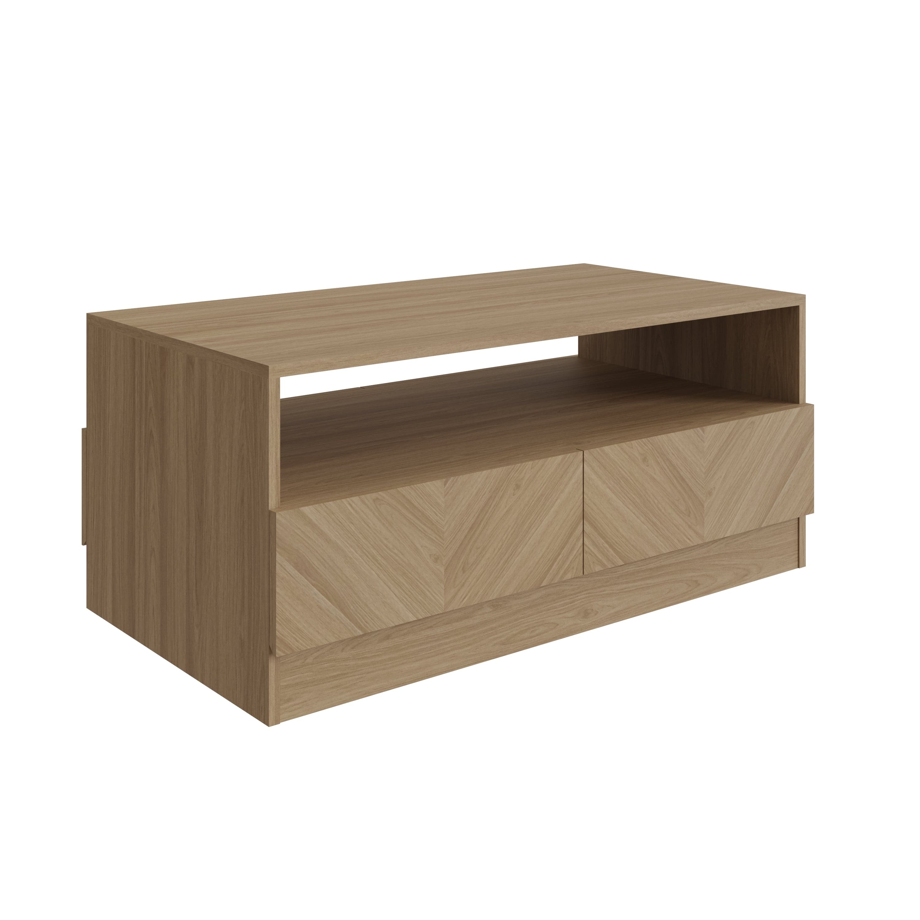 GFW Coffee Table Catania Coffee Table Euro Oak Bed Kings