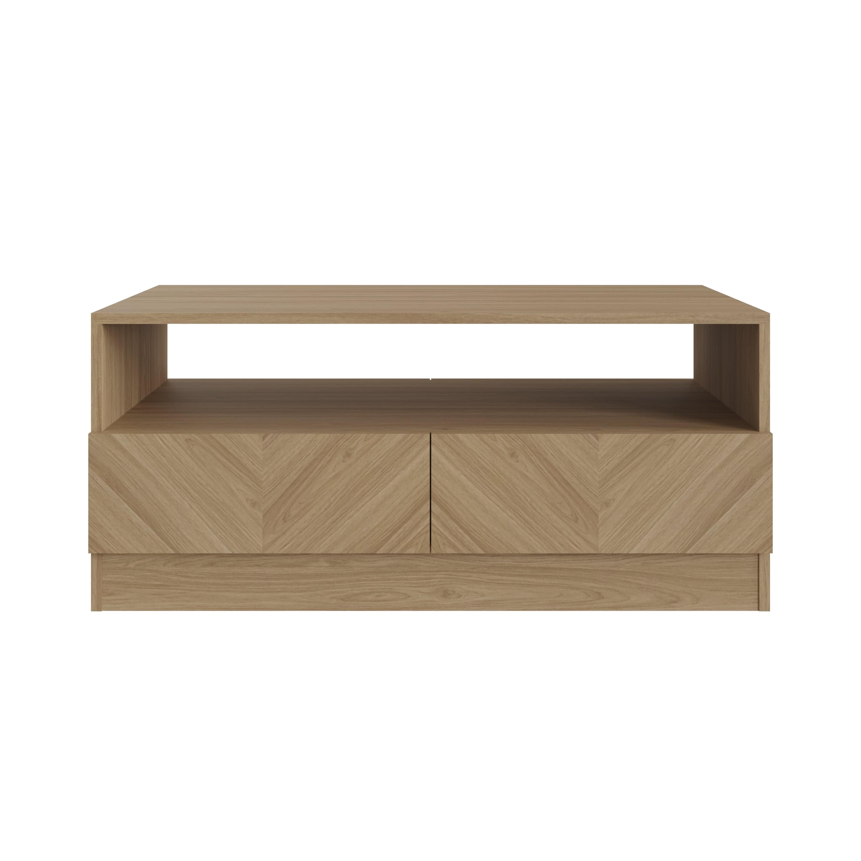 GFW Coffee Table Catania Coffee Table Euro Oak Bed Kings