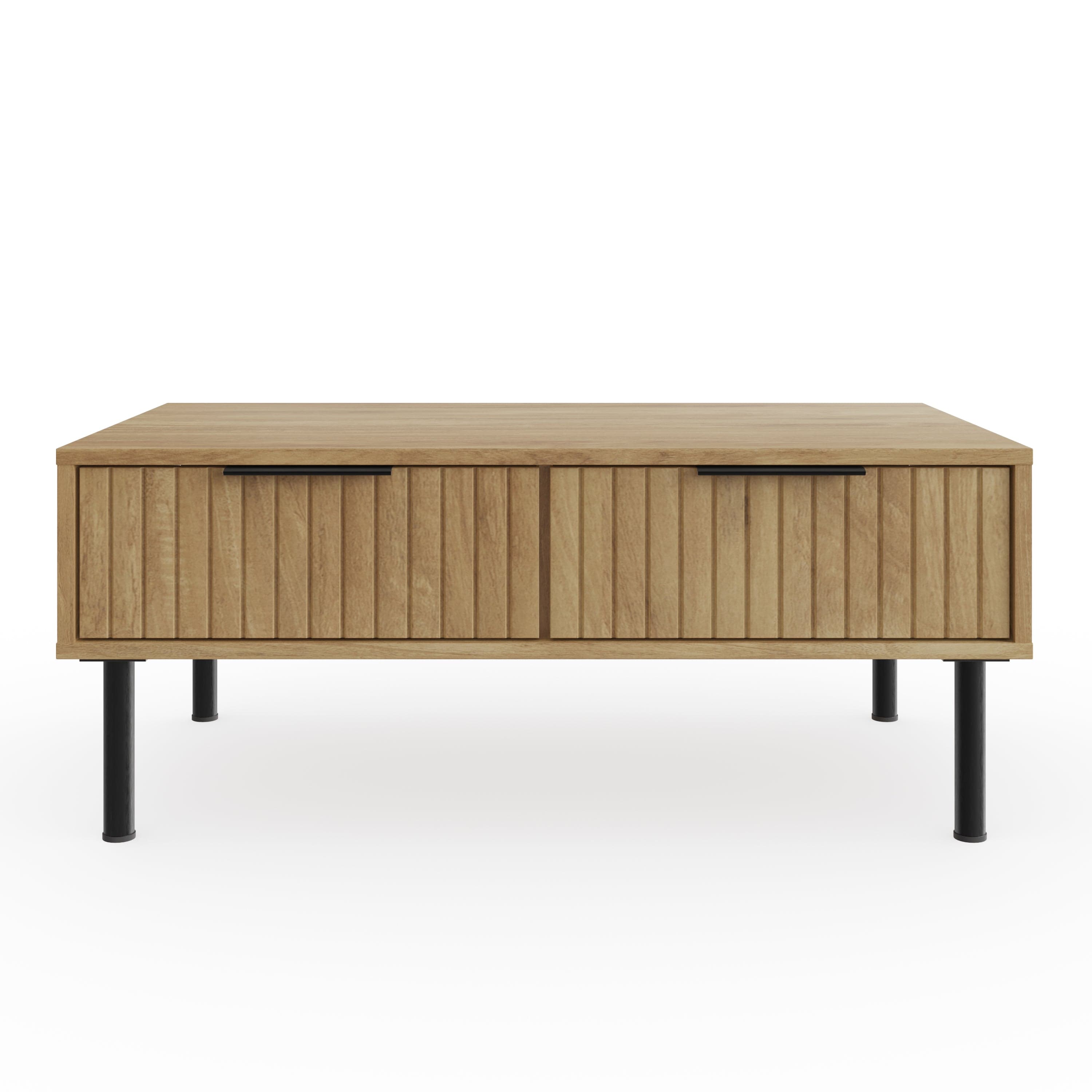 GFW Coffee Table Nervata Coffee Table Oak Bed Kings