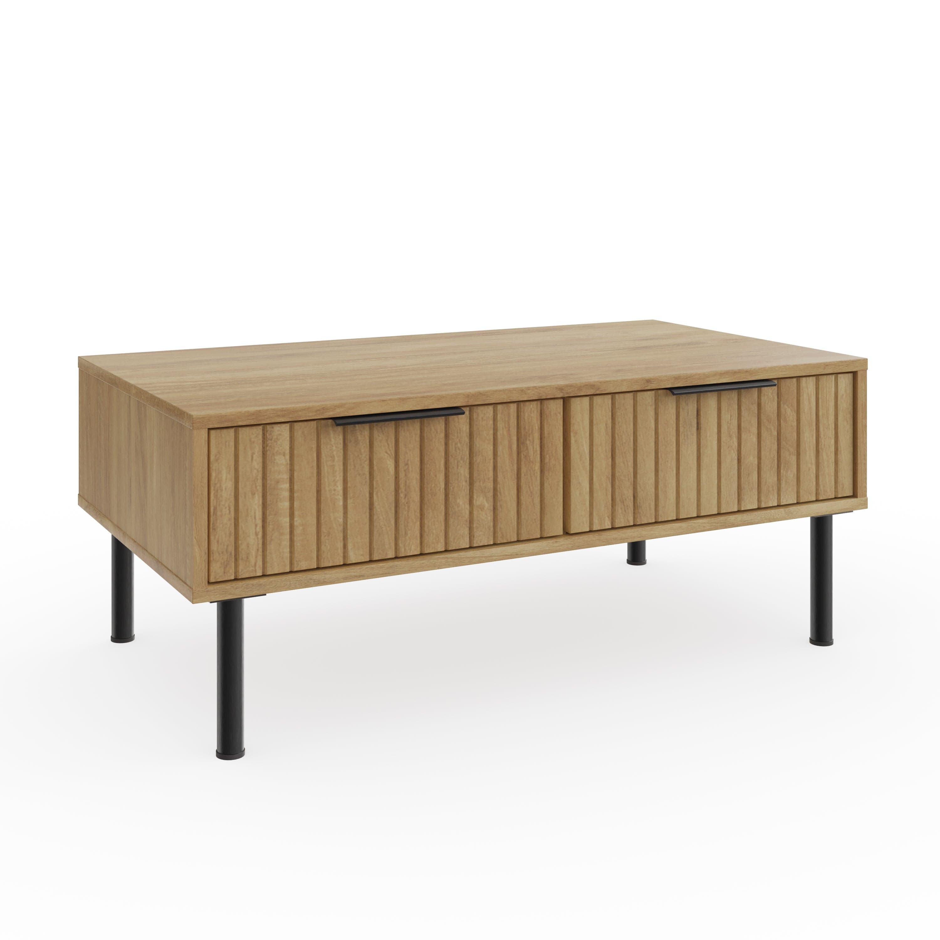 GFW Coffee Table Nervata Coffee Table Oak Bed Kings