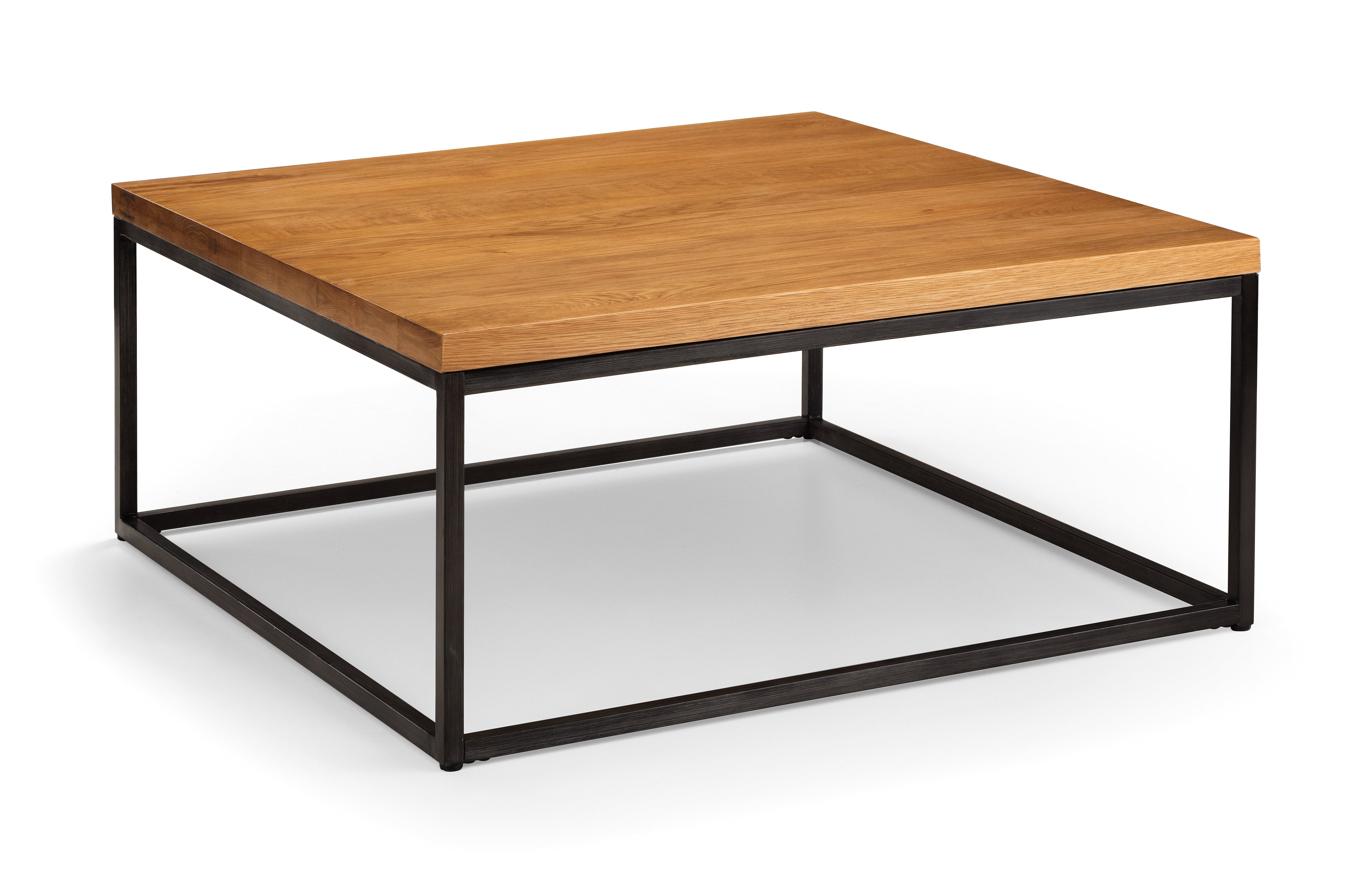 Julian Bowen Coffee Table Brooklyn Square Oak Coffee Table Light Oak Bed Kings