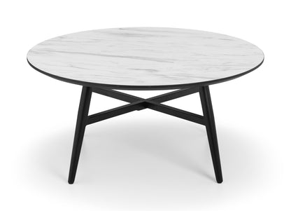 Julian Bowen Coffee Table Firenze Marble Effect Coffee Table Bed Kings
