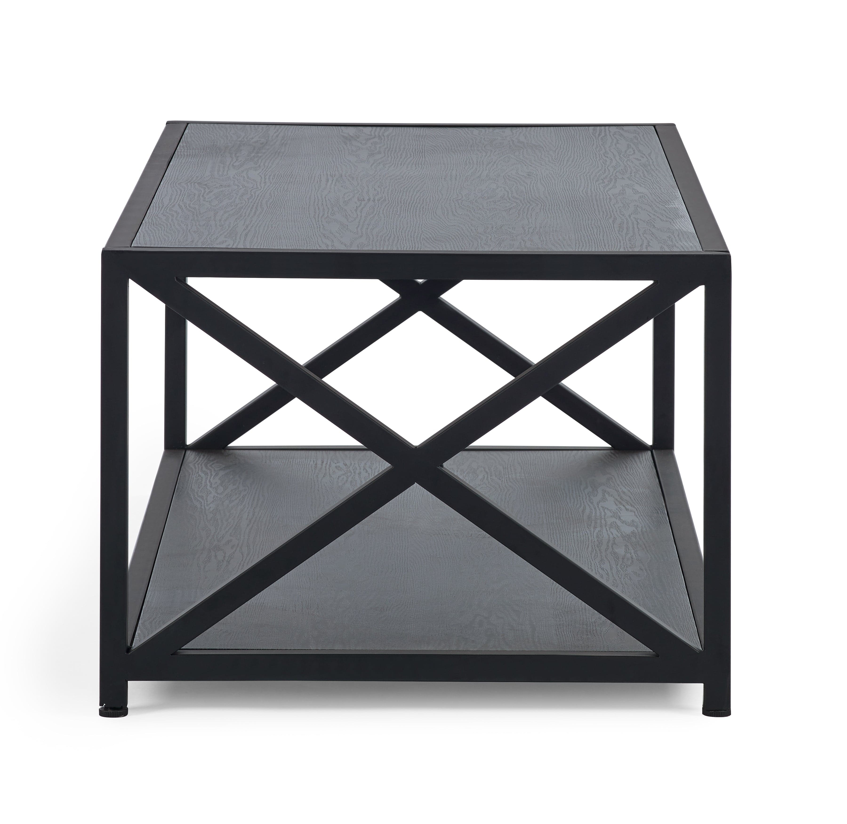 Julian Bowen Coffee Table Lima Coffee Table - Black Ash Bed Kings