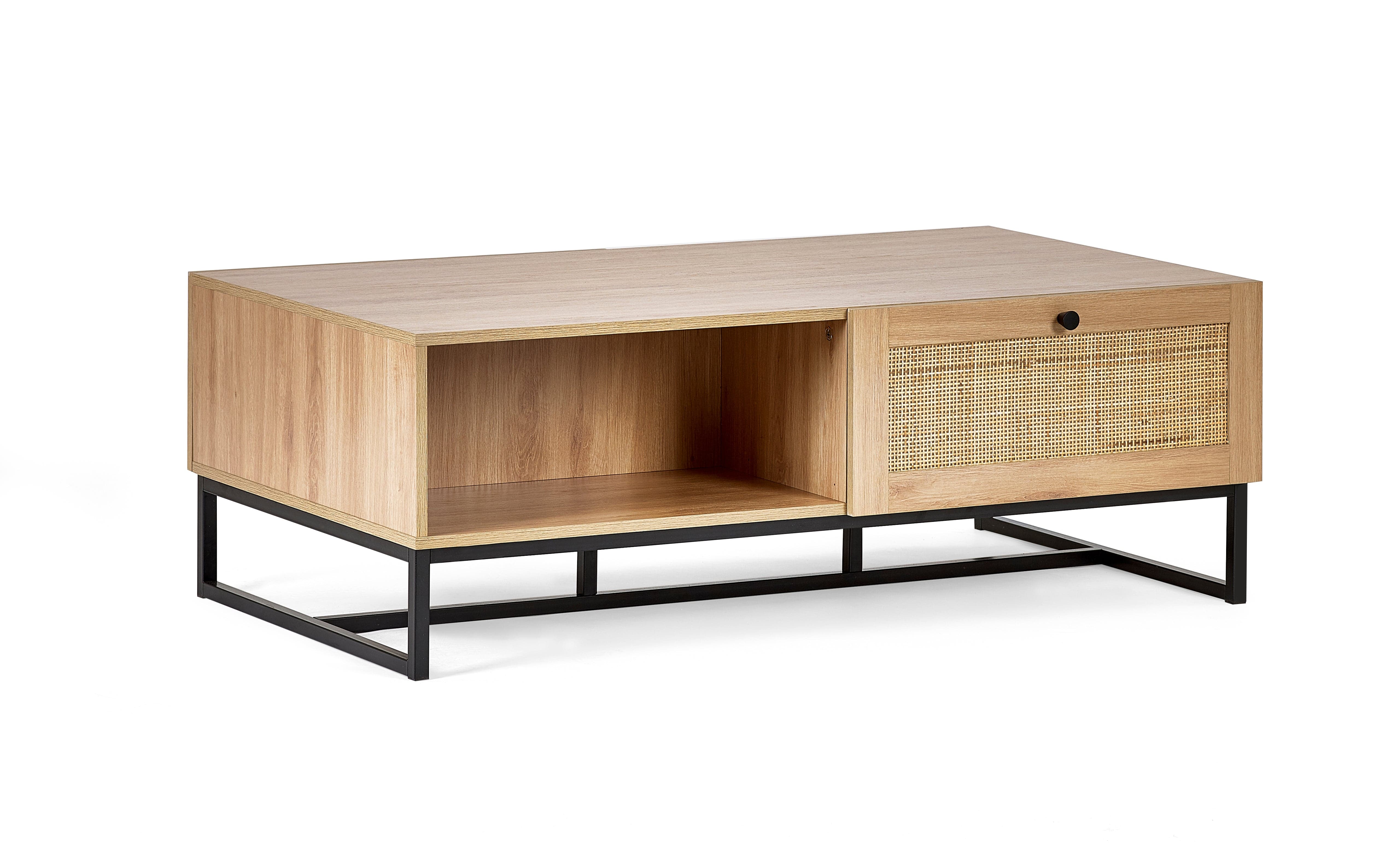 Julian Bowen Coffee Table Padstow Coffee Table - Oak Bed Kings