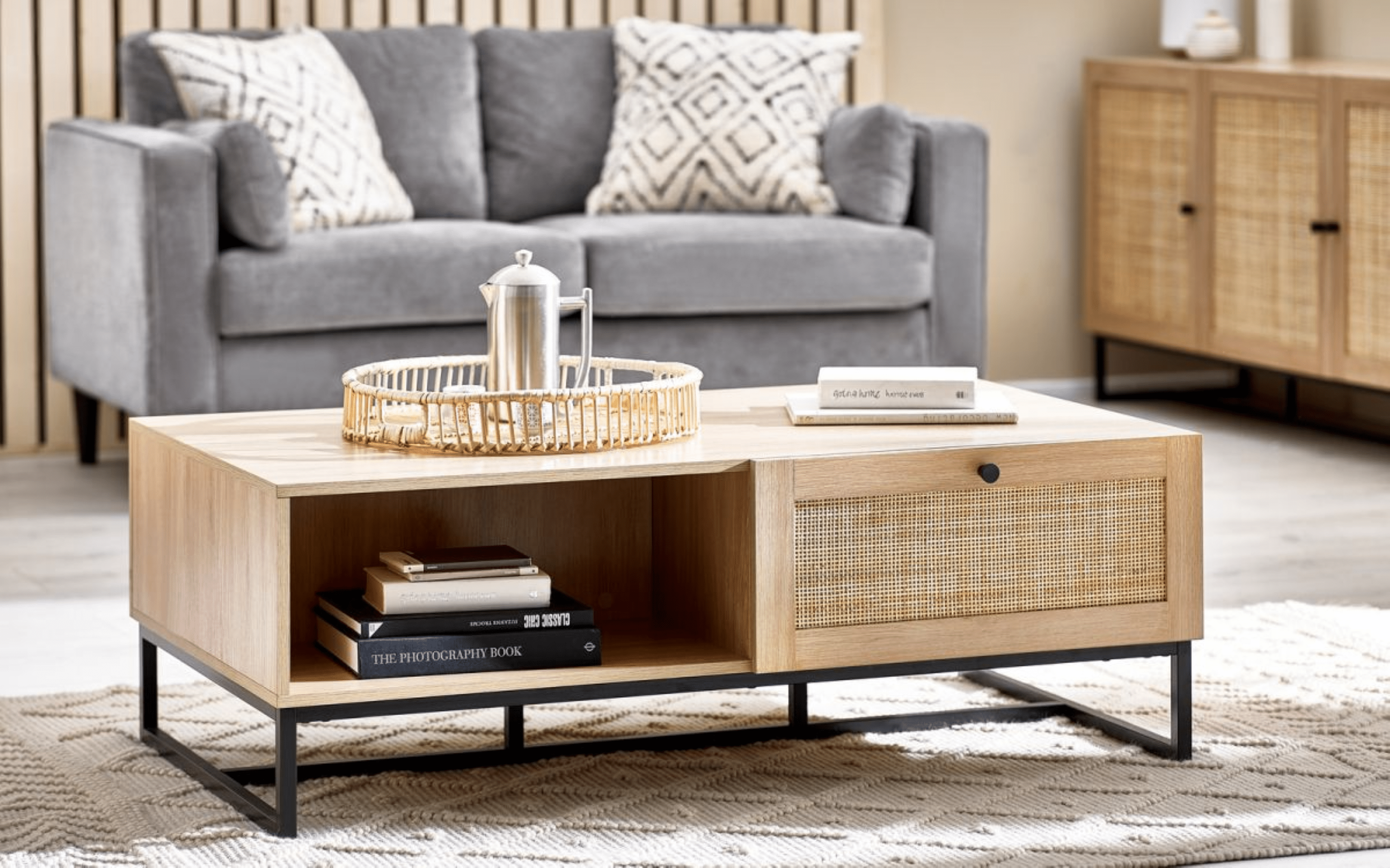 Julian Bowen Coffee Table Padstow Coffee Table - Oak Bed Kings