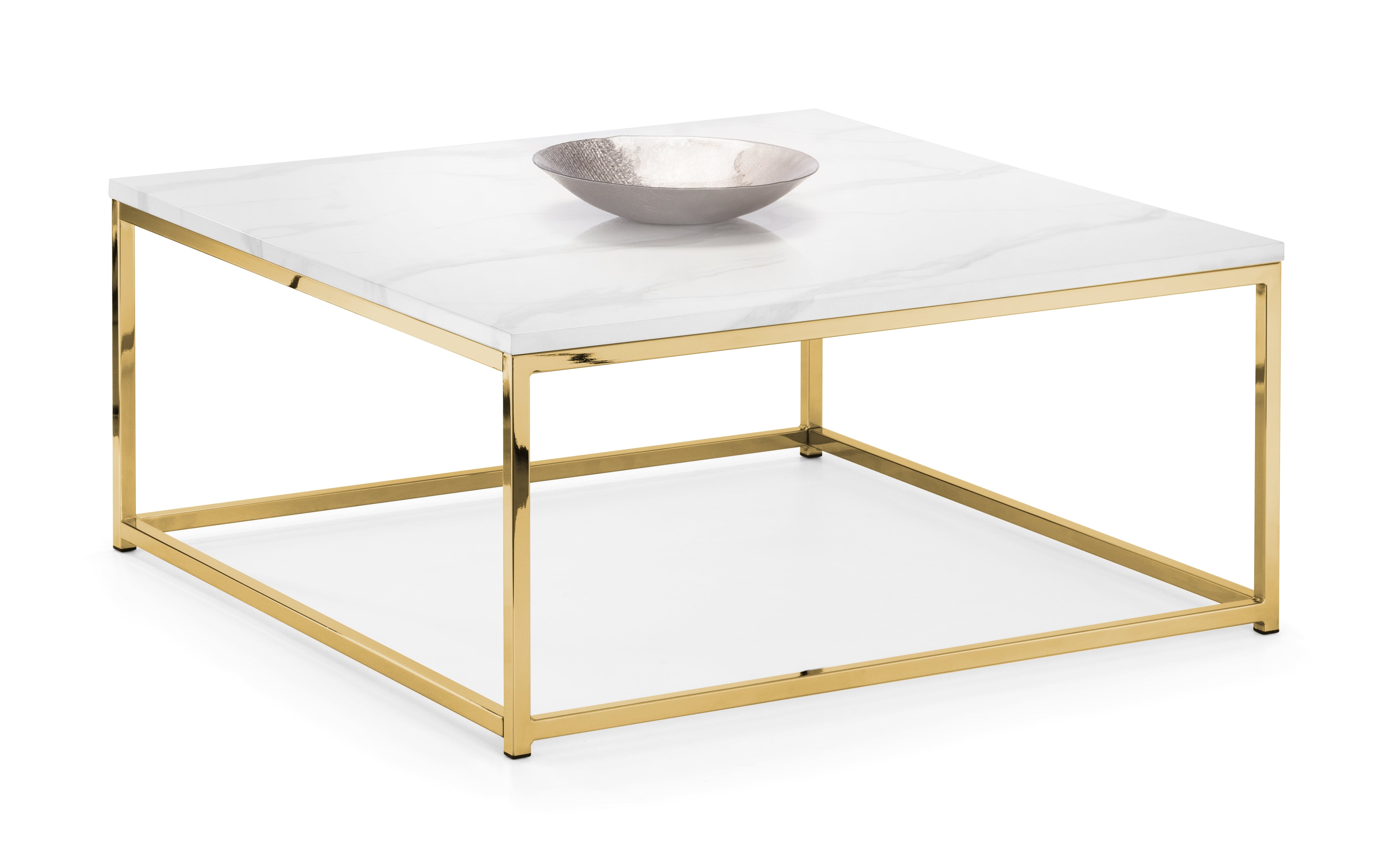 Julian Bowen Coffee Table Scala Gold Coffee Table Bed Kings