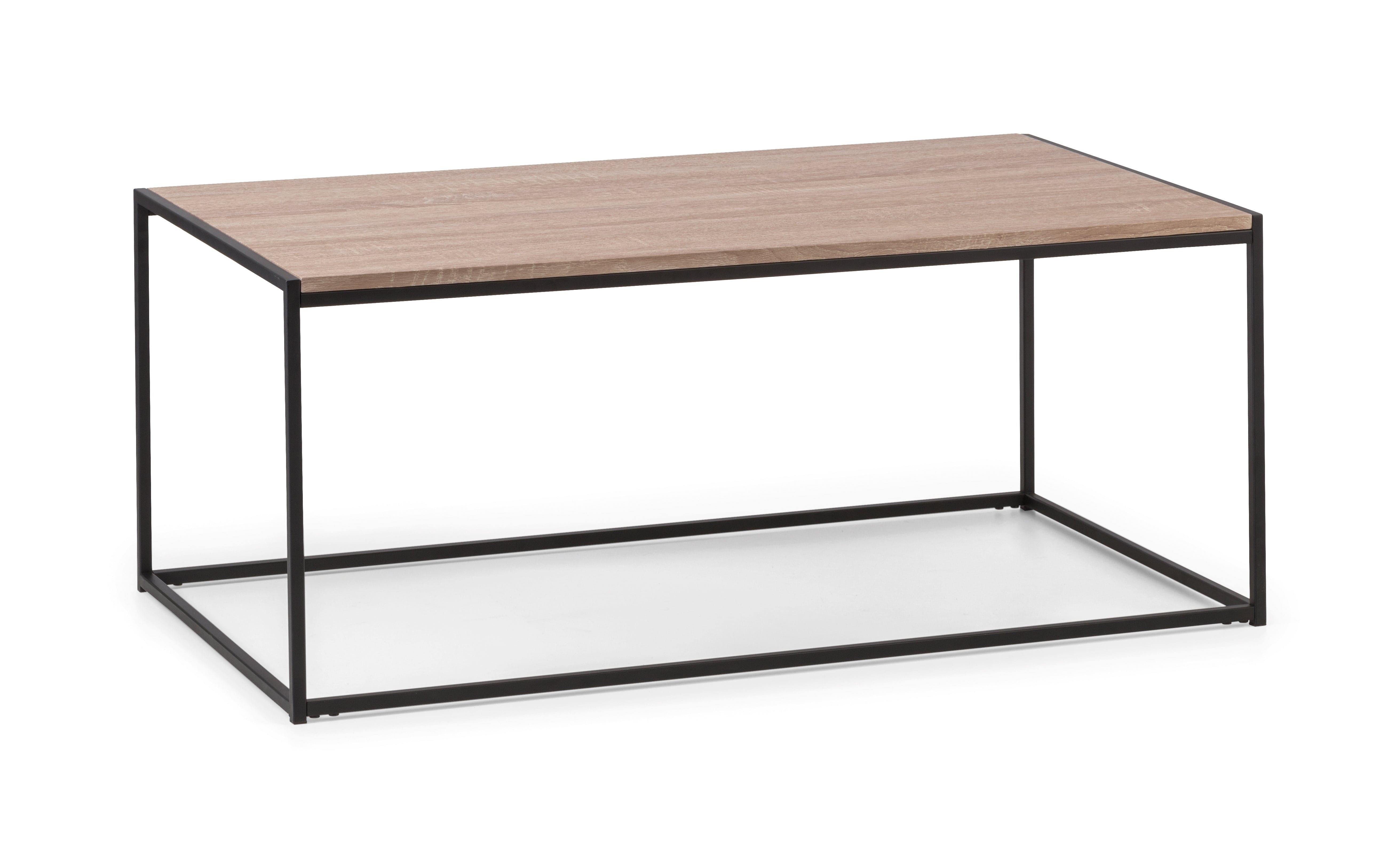 Julian Bowen Coffee Table Tribecca Coffee Table - Sonoma Oak Bed Kings