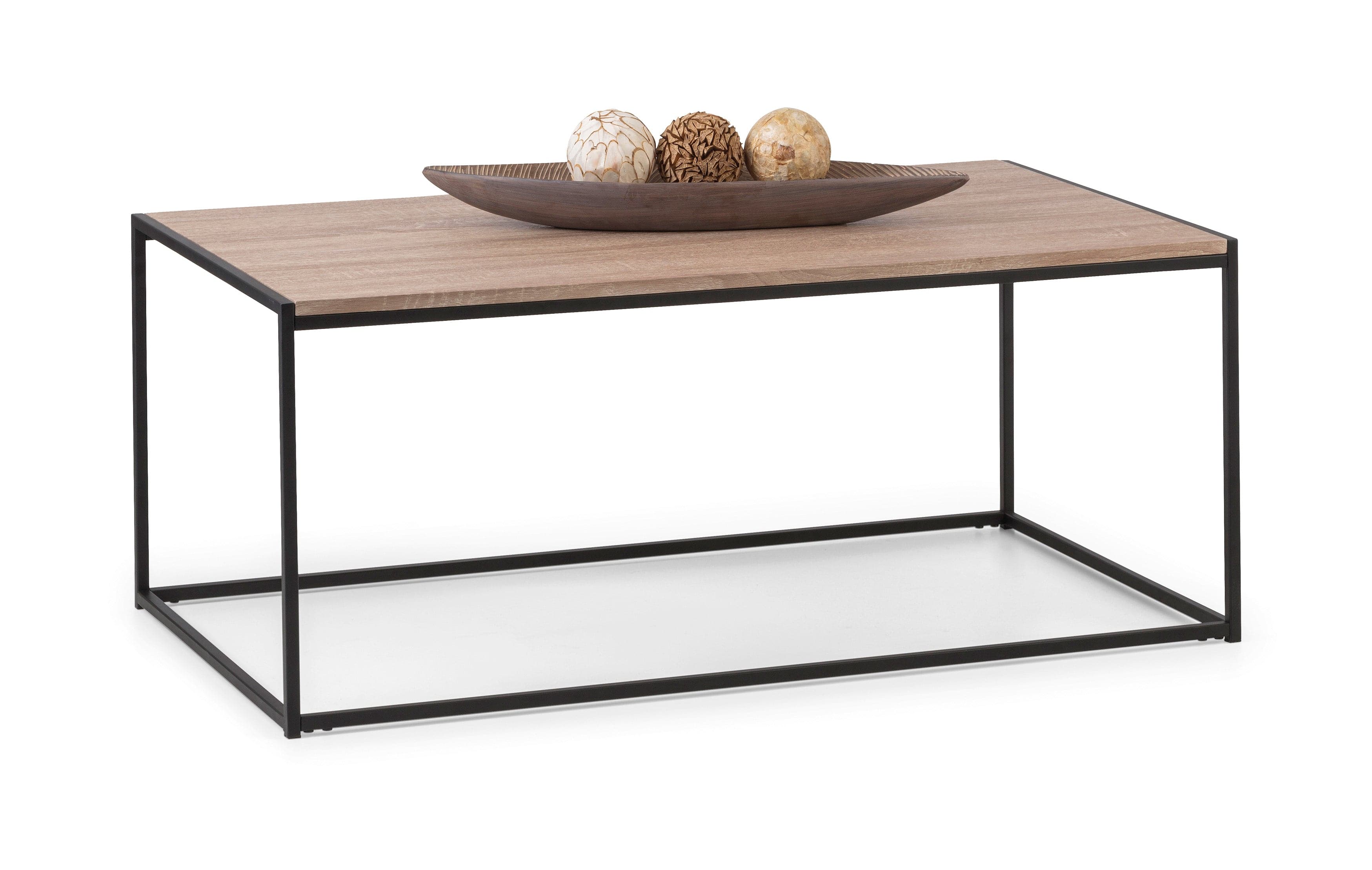 Julian Bowen Coffee Table Tribecca Coffee Table - Sonoma Oak Bed Kings