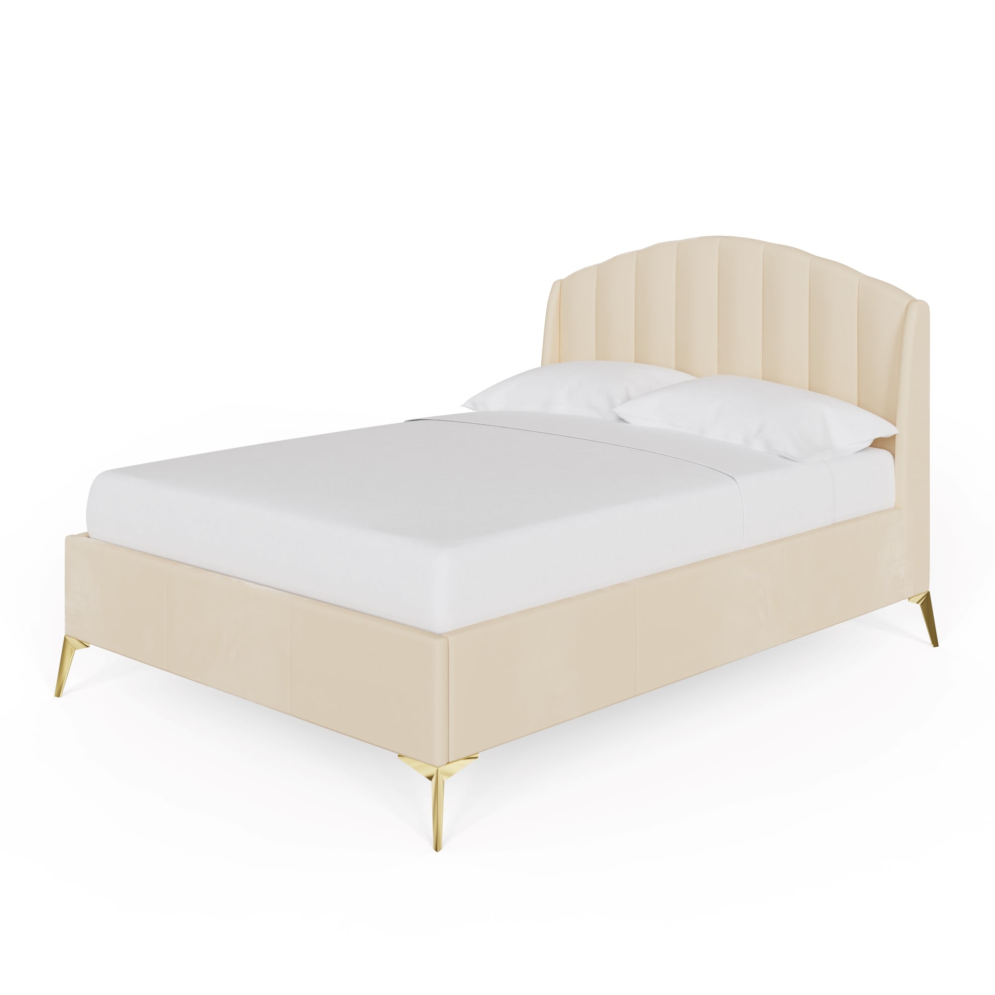 Pettine End Lift Ottoman Bed - Natural