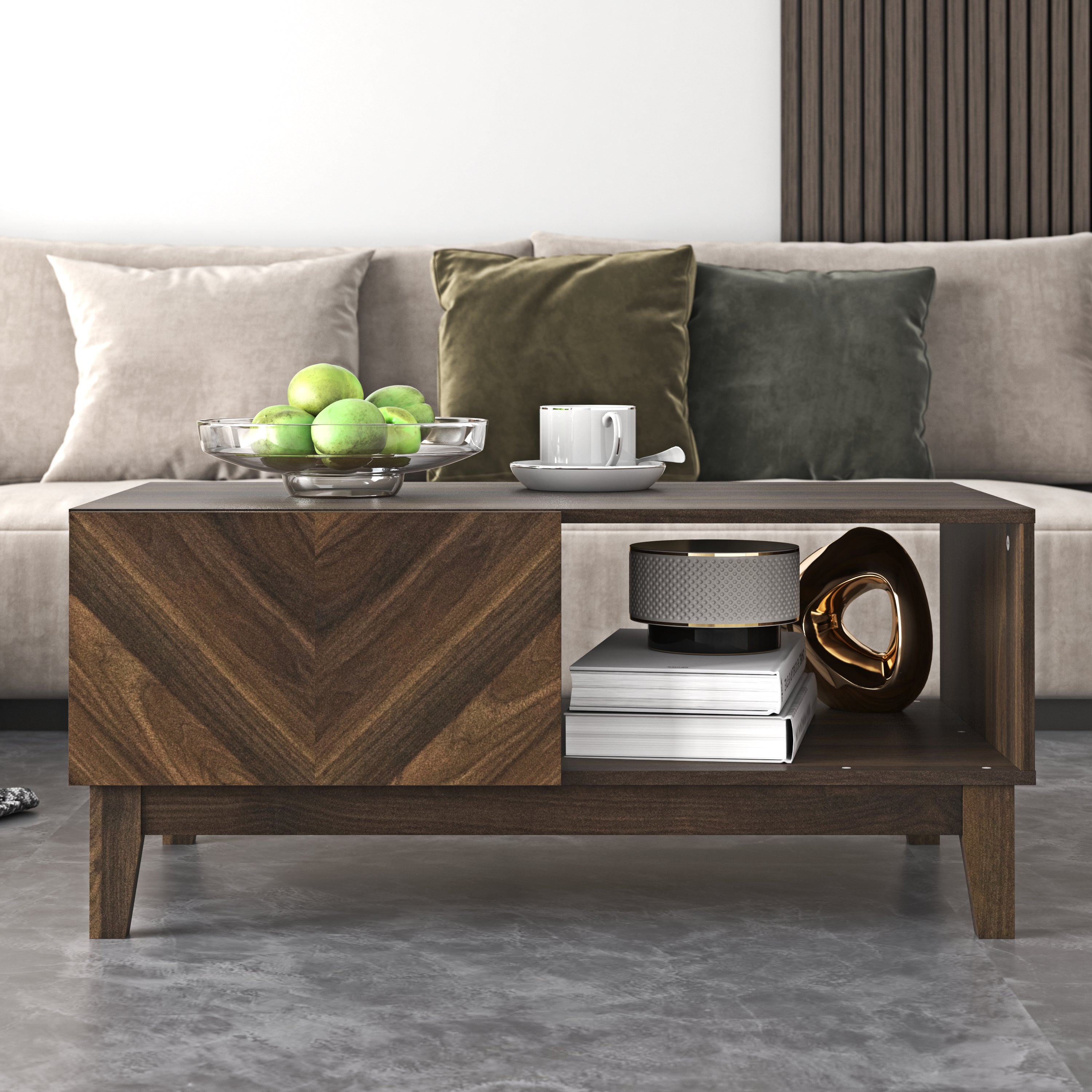 Camborne Coffee Table Walnut