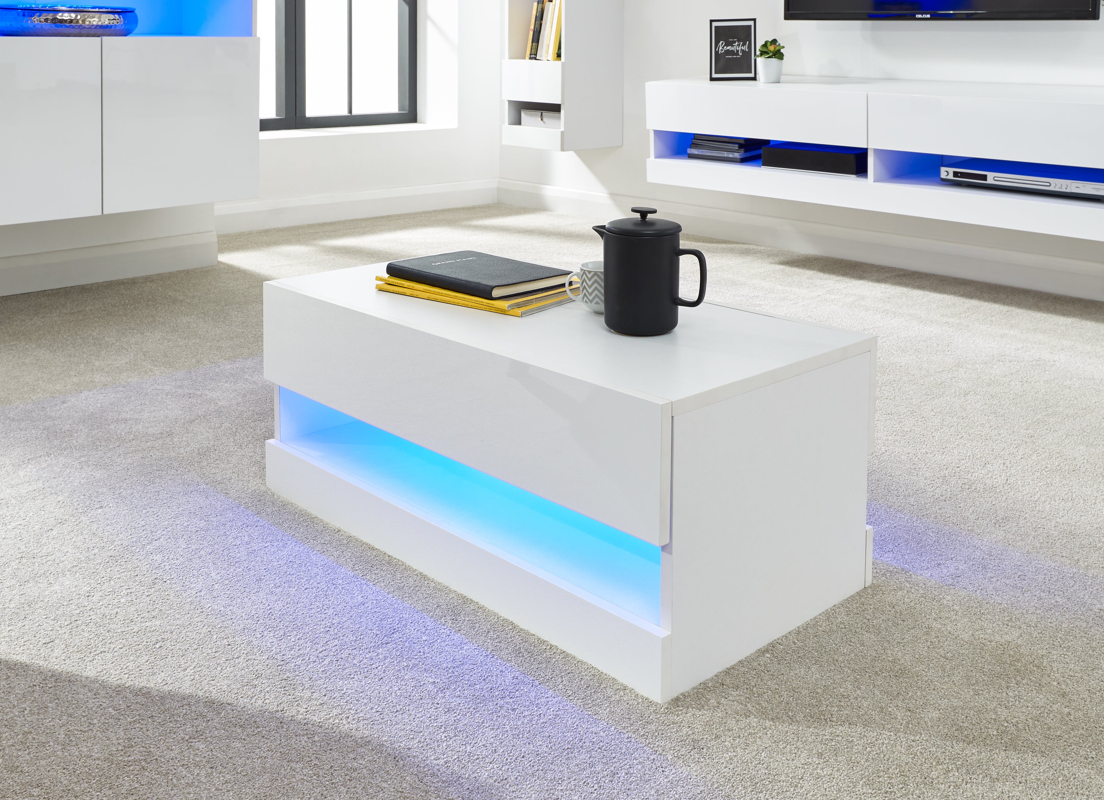 Galicia Coffee Table White