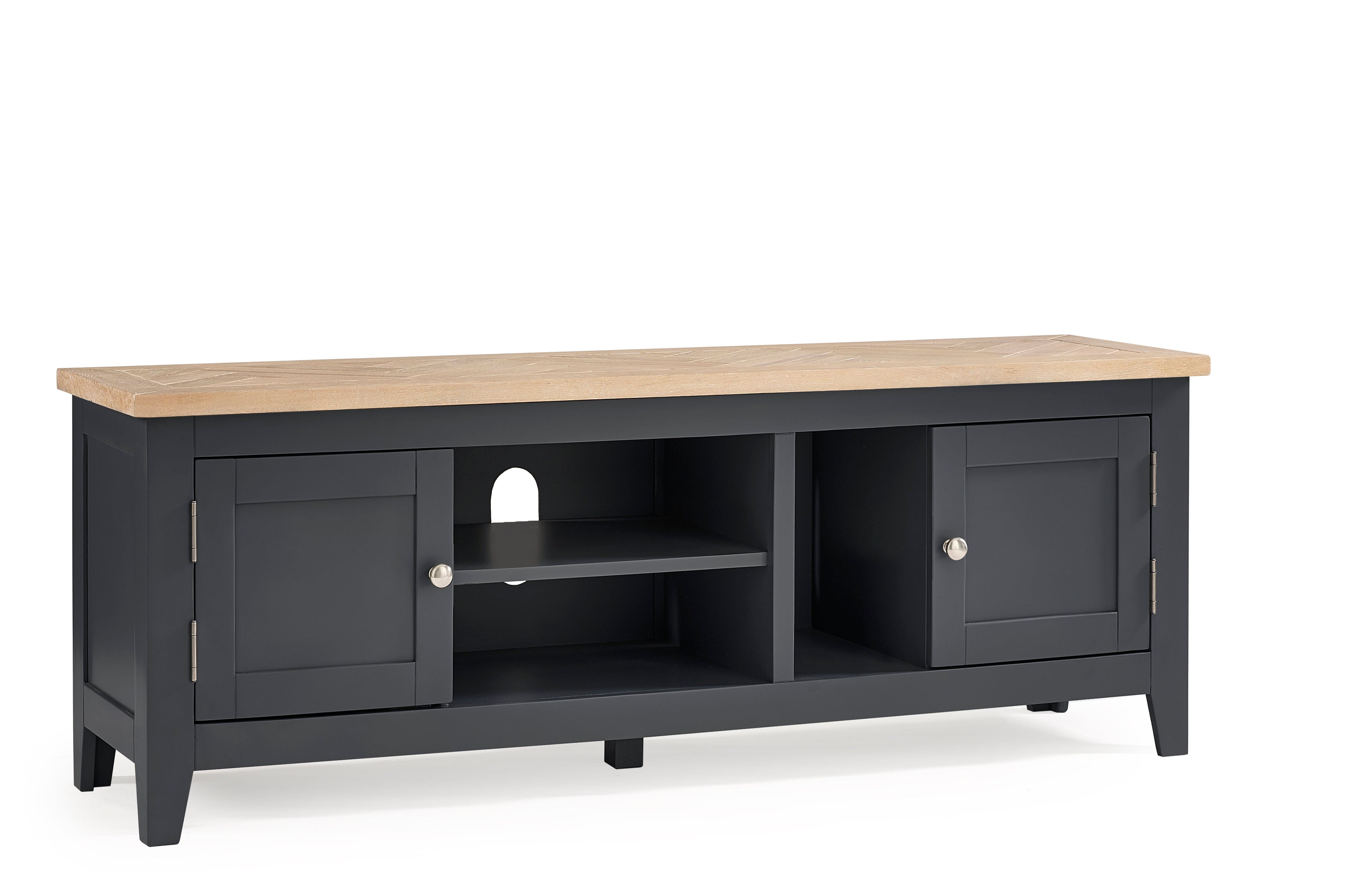 Bordeaux Tv Unit Dark Grey