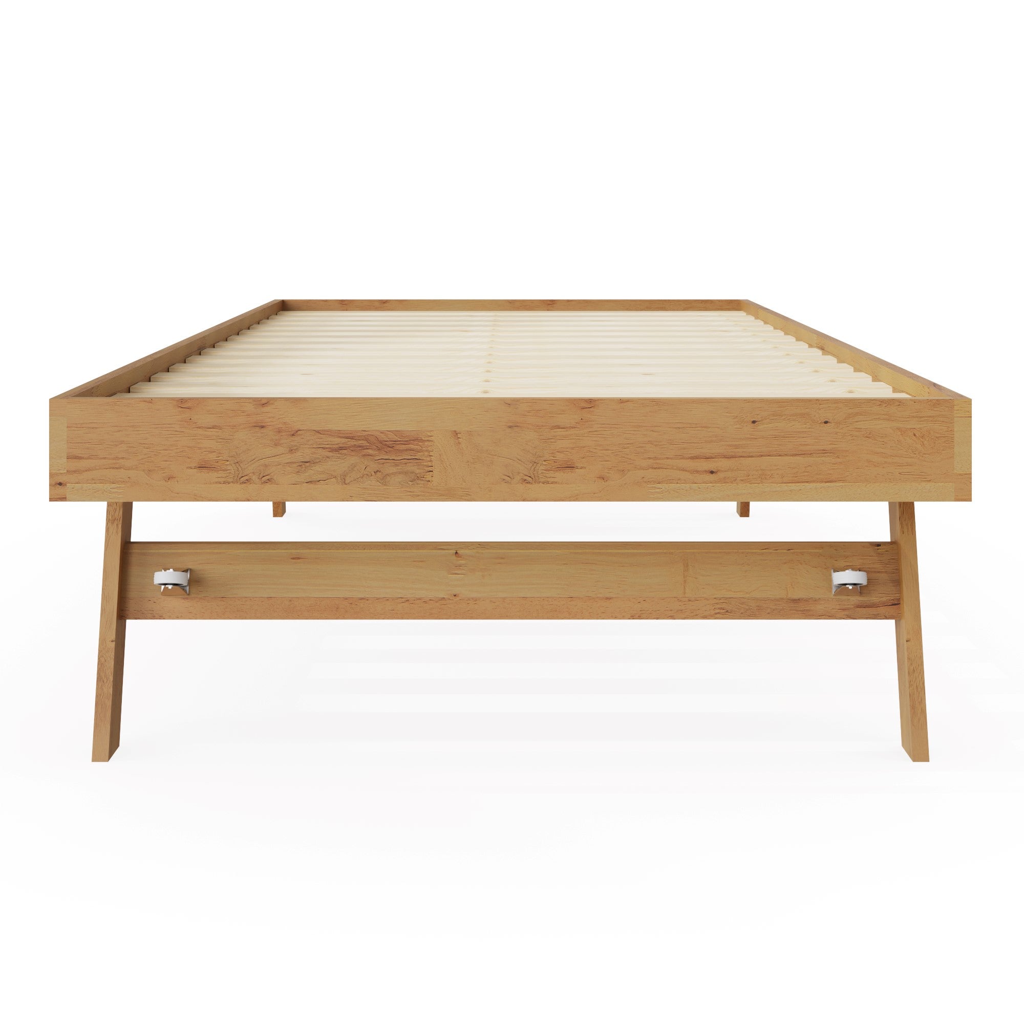 GFW Day Bed Trundle Single 90cm 3ft Madrid Wooden Trundle Only Oak Bed Kings