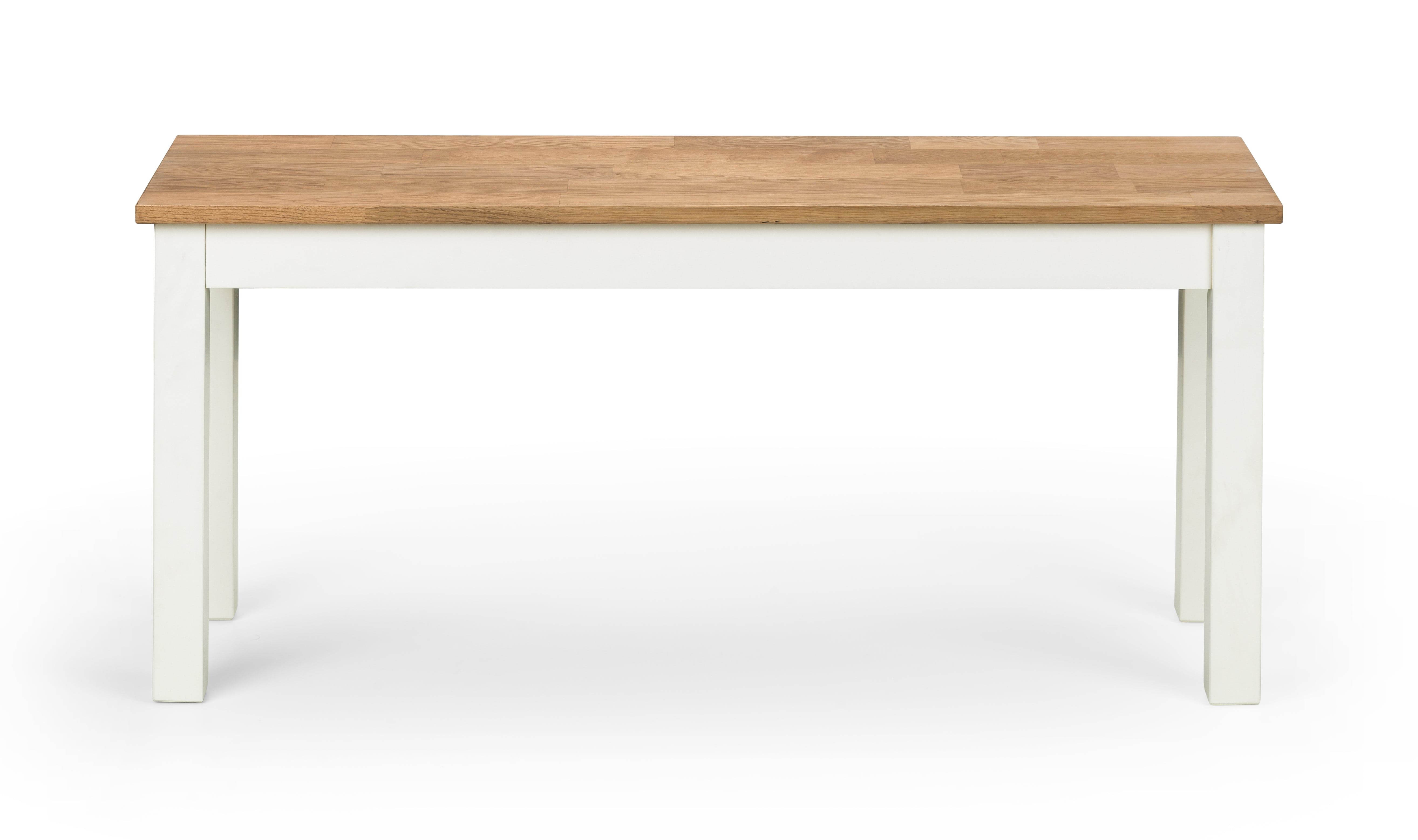 Julian Bowen Dining Bench Coxmoor Bench - Ivory & Oak Bed Kings