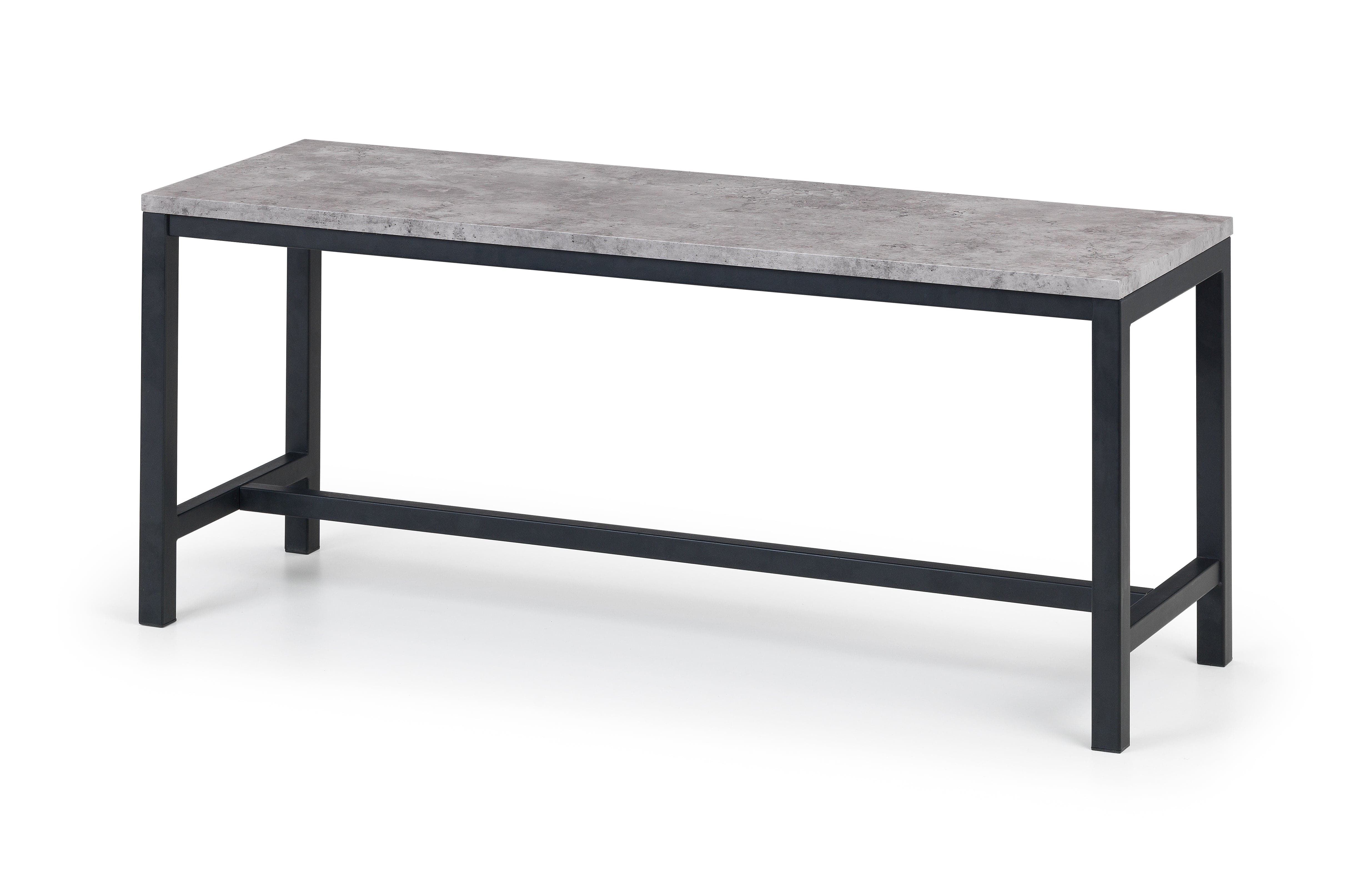 Julian Bowen Dining Bench Staten Concrete Bench Bed Kings