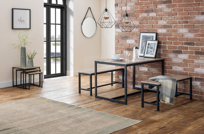 Julian Bowen Dining Bench Tribeca Bench - Sonoma Oak Bed Kings