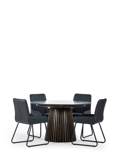 Julian Bowen Dining Table Arya  Extending Dining Table Bed Kings