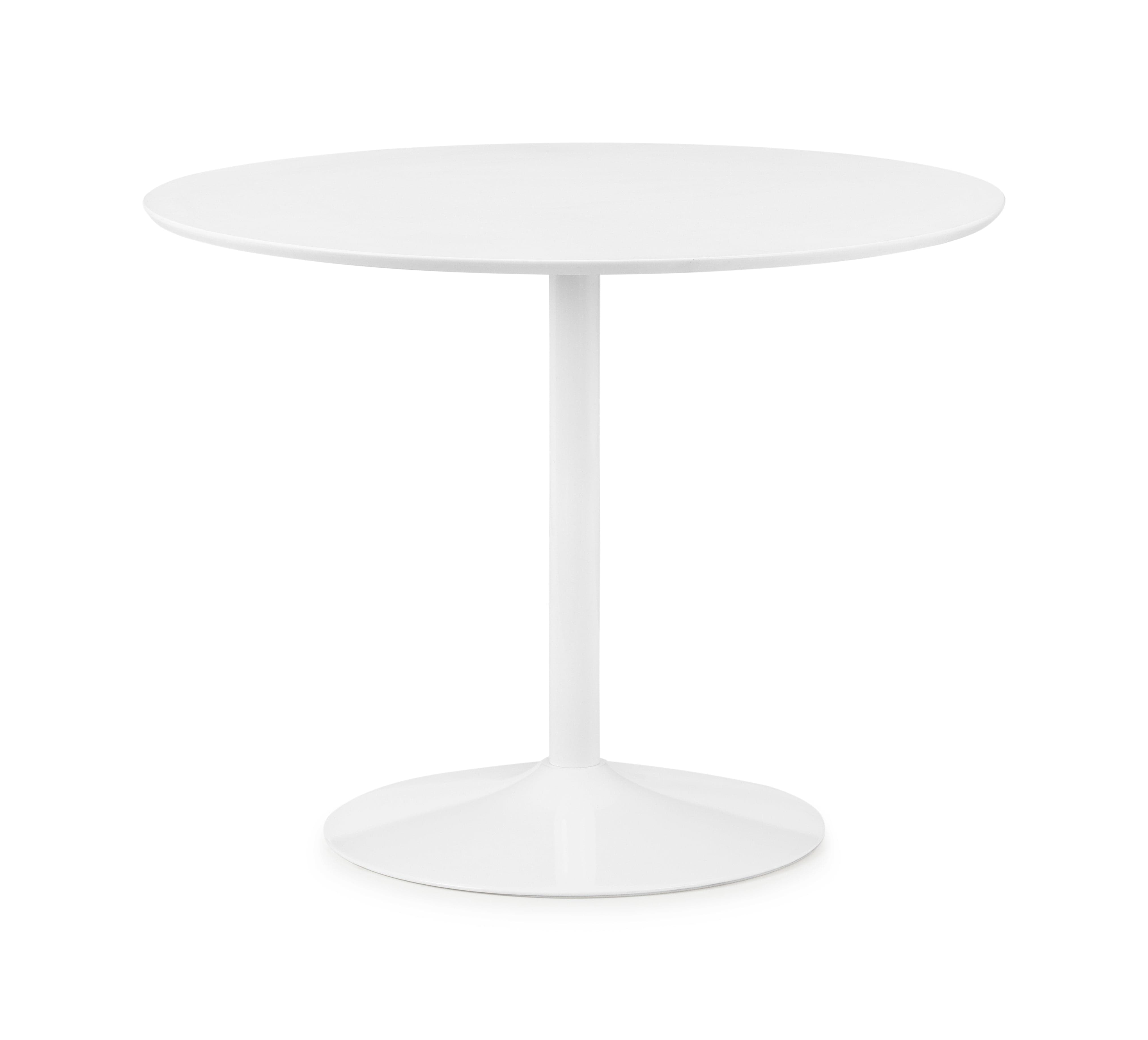 Julian Bowen Dining Table Blanco Round White Pedestal Table Bed Kings