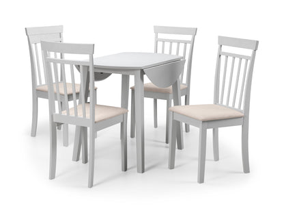 Julian Bowen Dining Table Coast Grey Dropleaf Table Bed Kings