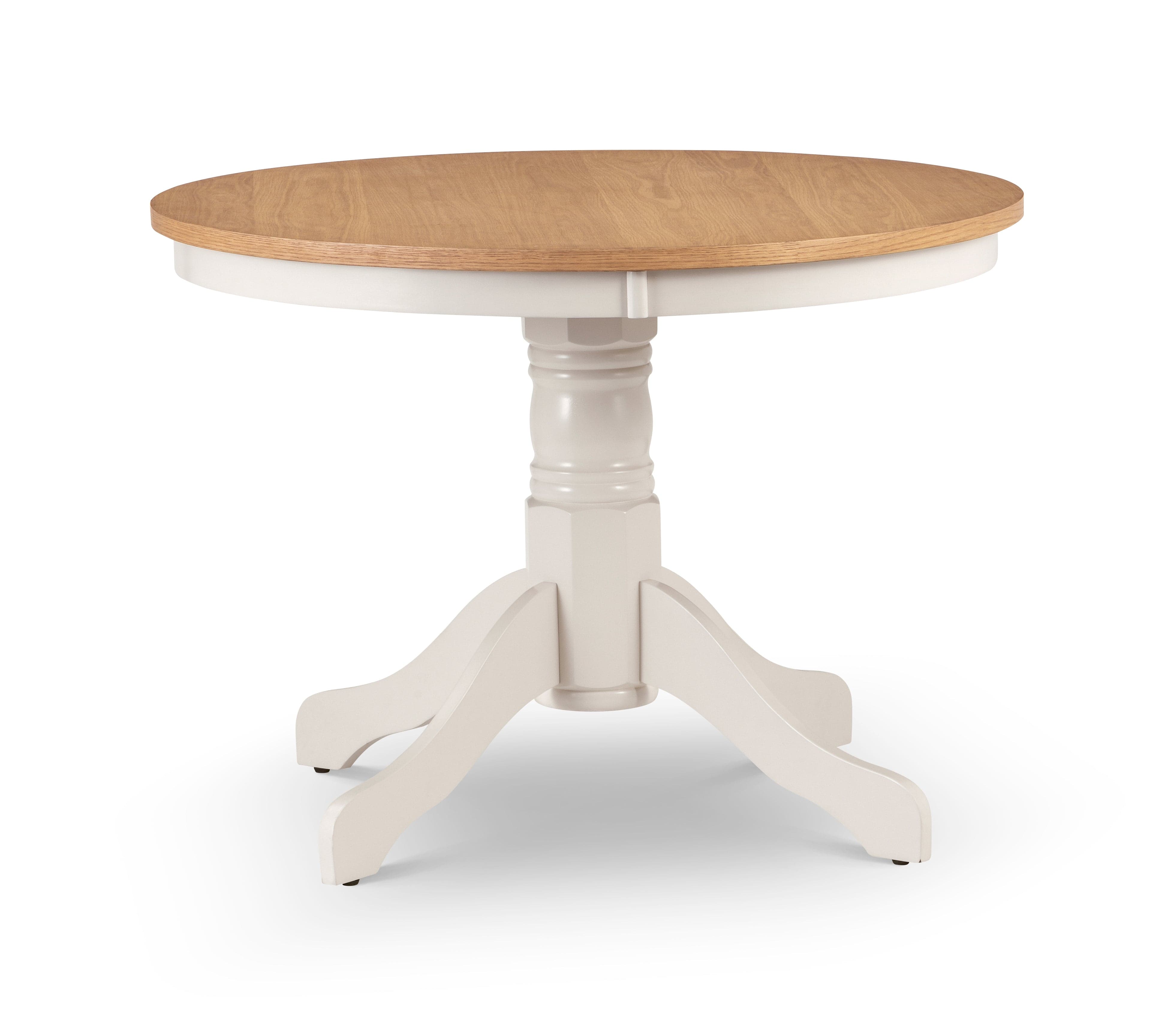 Julian Bowen Dining Table Davenport Round Pedestal Table Bed Kings