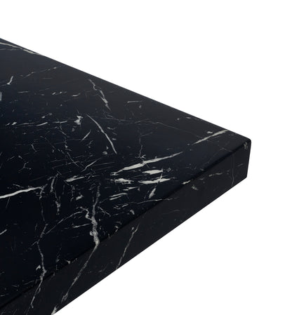 Julian Bowen Dining Table Rome Dining Table - Black Bed Kings