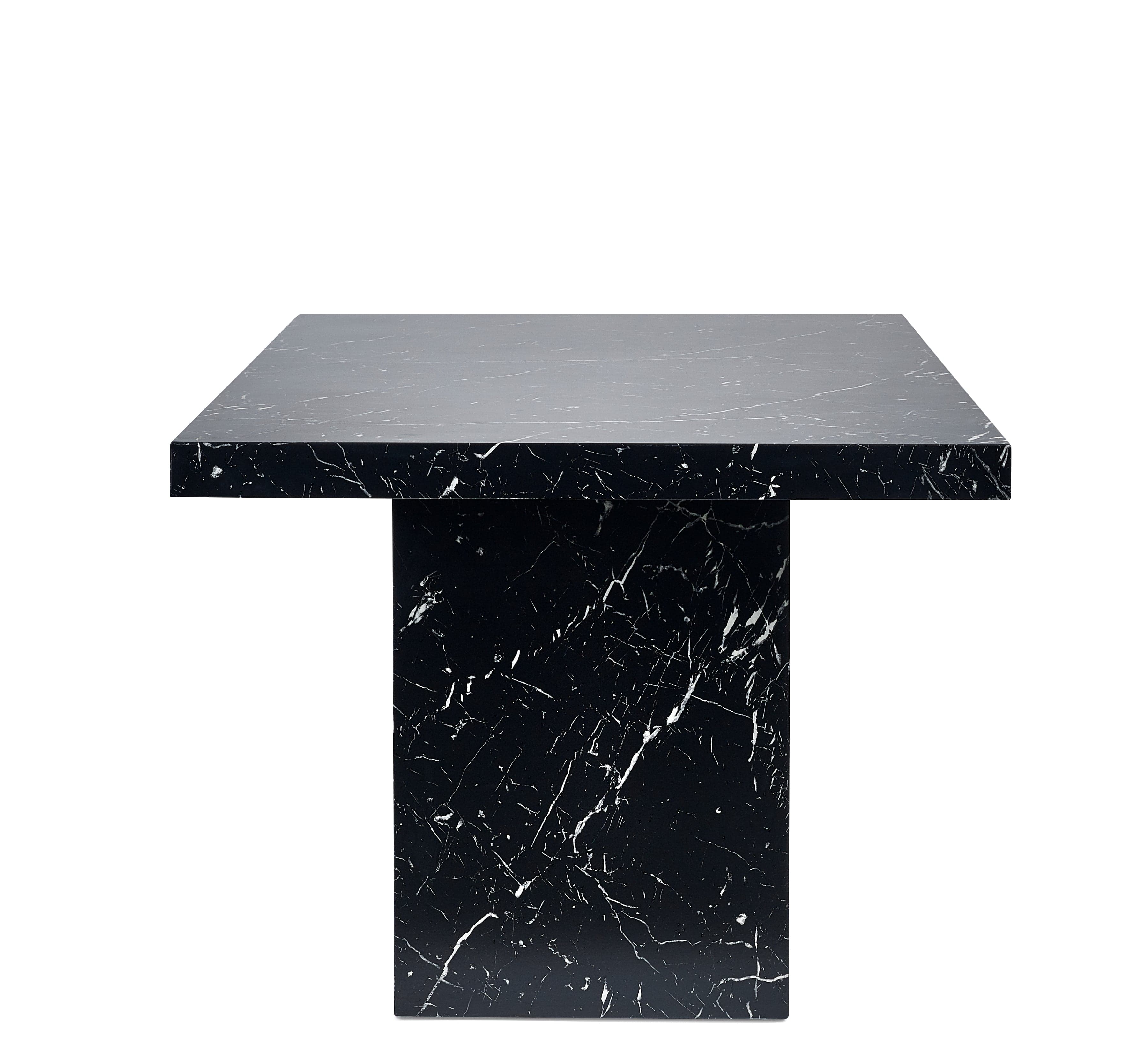 Julian Bowen Dining Table Rome Dining Table - Black Bed Kings