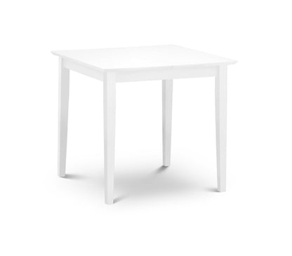 Julian Bowen Dining Table Rufford Dining Table - White Bed Kings