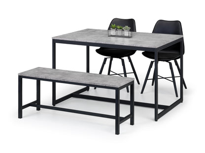 Julian Bowen Dining Table Staten Concrete Dining Table Bed Kings