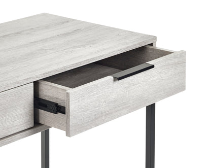 Julian Bowen Dressing Table Bali 2 Drawer Dressing Table/Desk - Grey Oak Bed Kings