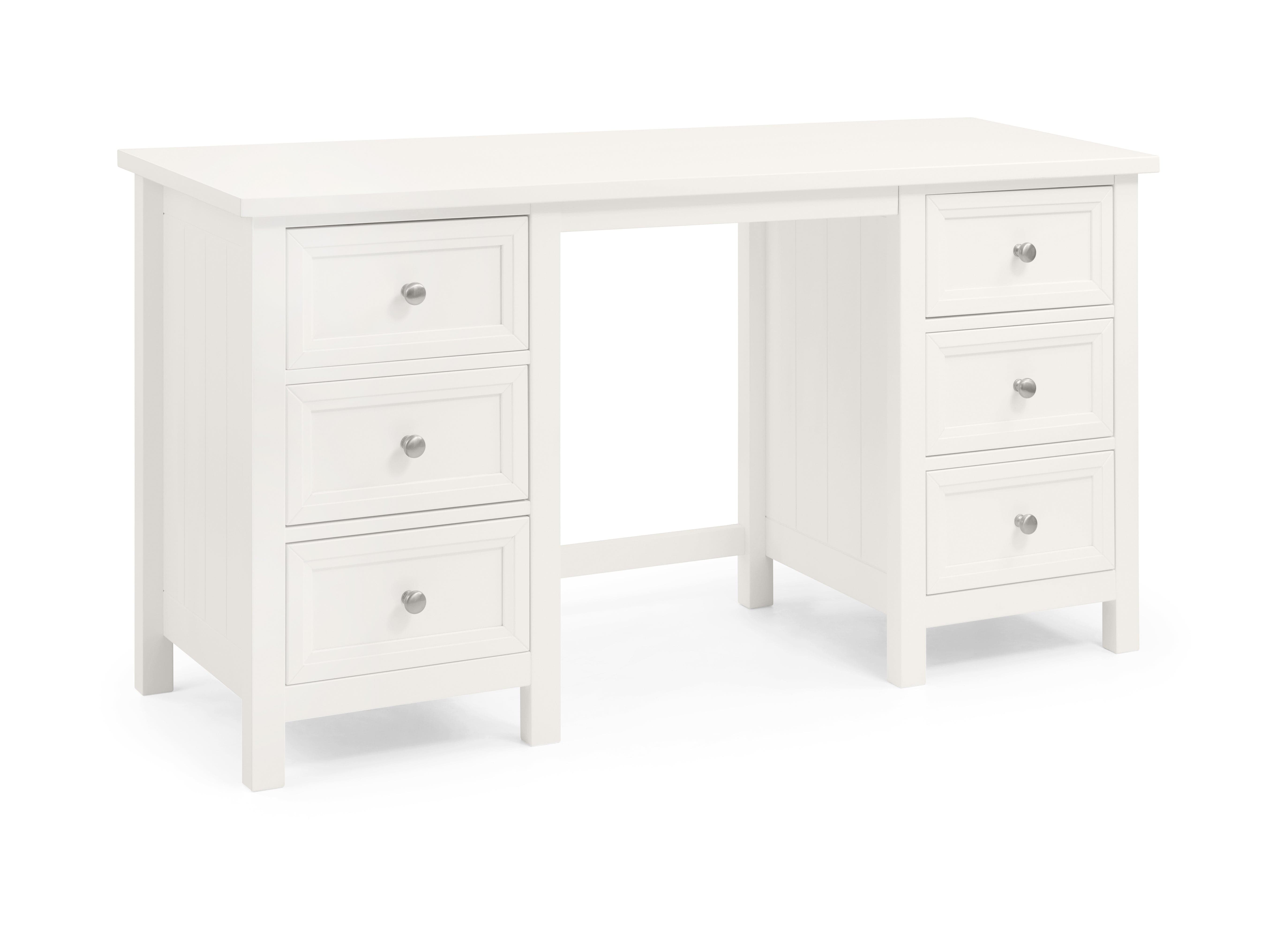 Julian Bowen Dressing Table Maine Dressing Table - Surf White Bed Kings