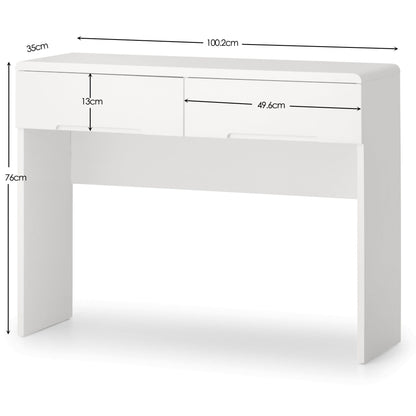 Julian Bowen Dressing Table Manhattan Dressing Table With 2 Drawers Bed Kings