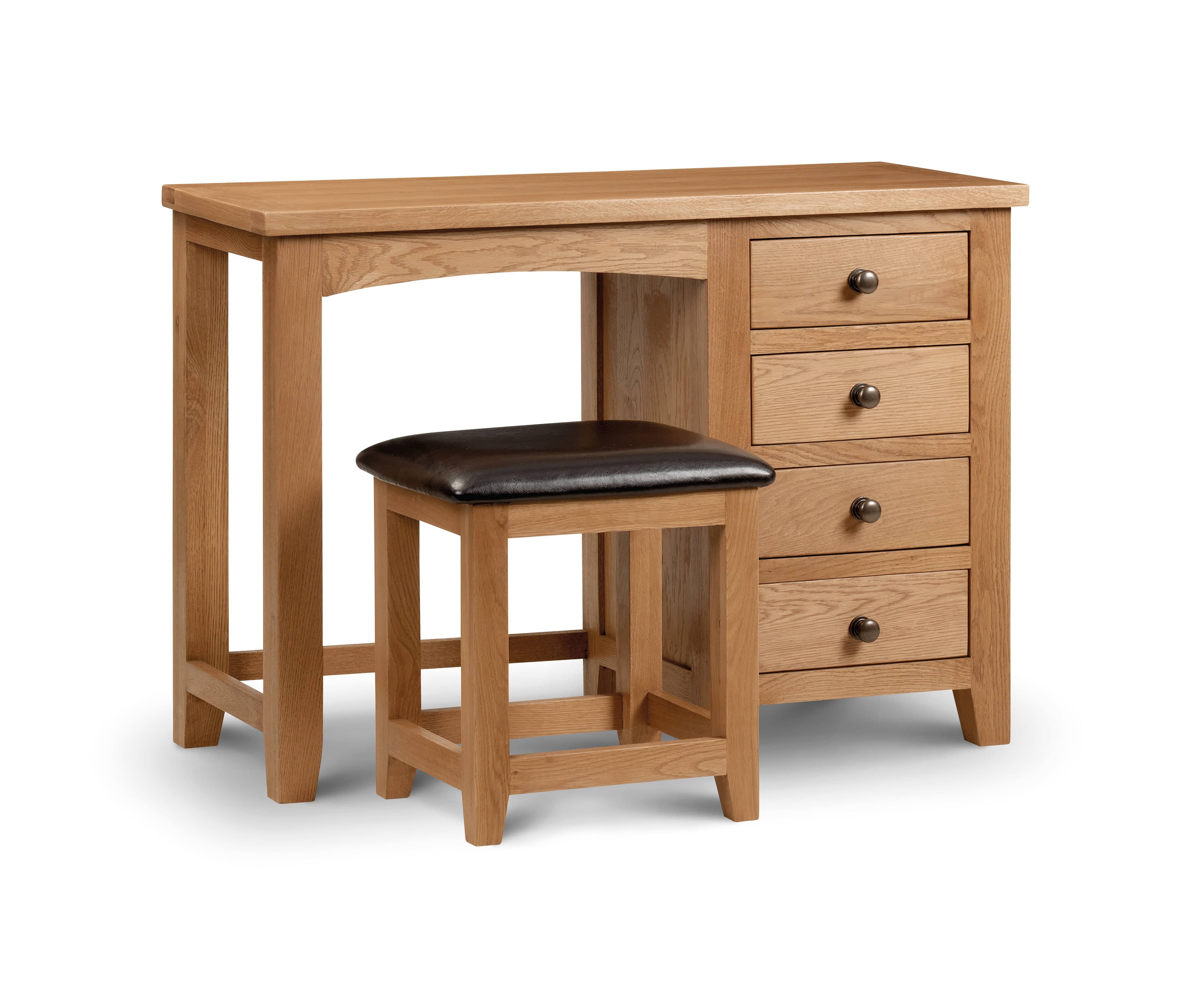 Julian Bowen Dressing Table Marlborough Single Pedestal Dressing Table Ass Bed Kings