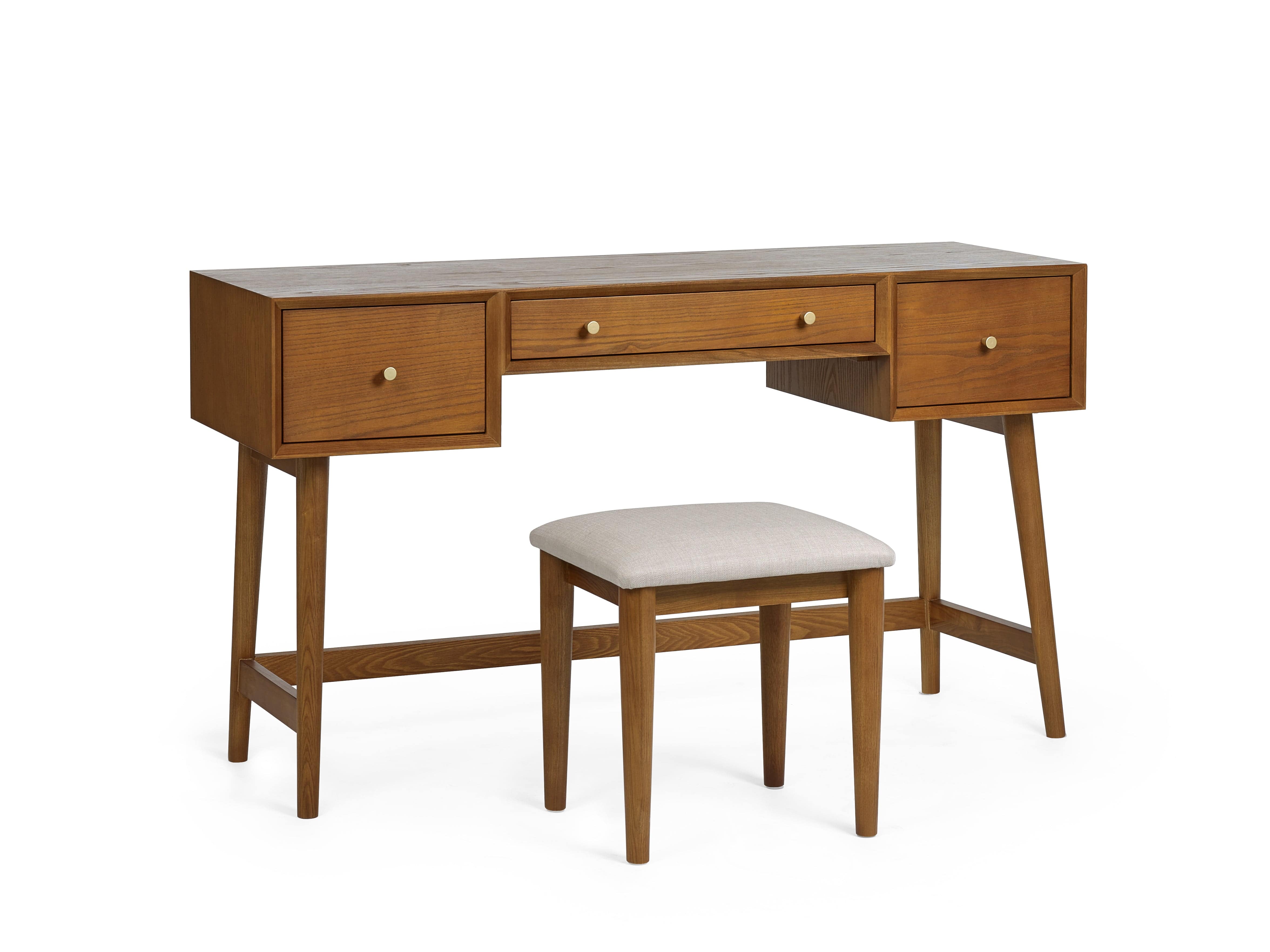 Julian Bowen Dressing Table Set Lowry Dressing Table And Stool Set Bed Kings