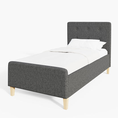 Ashbourne Ottoman Bed Dark Grey