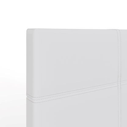 End Lift Ottoman Bed White