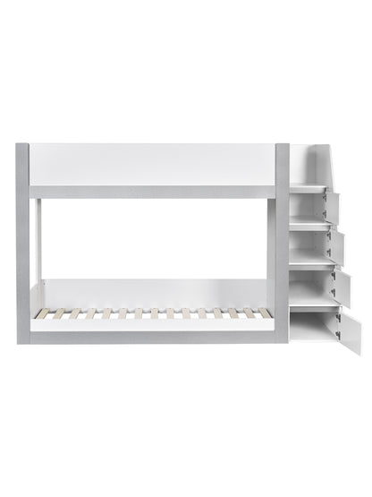 Gaia Bunk Bed - White and Silver
