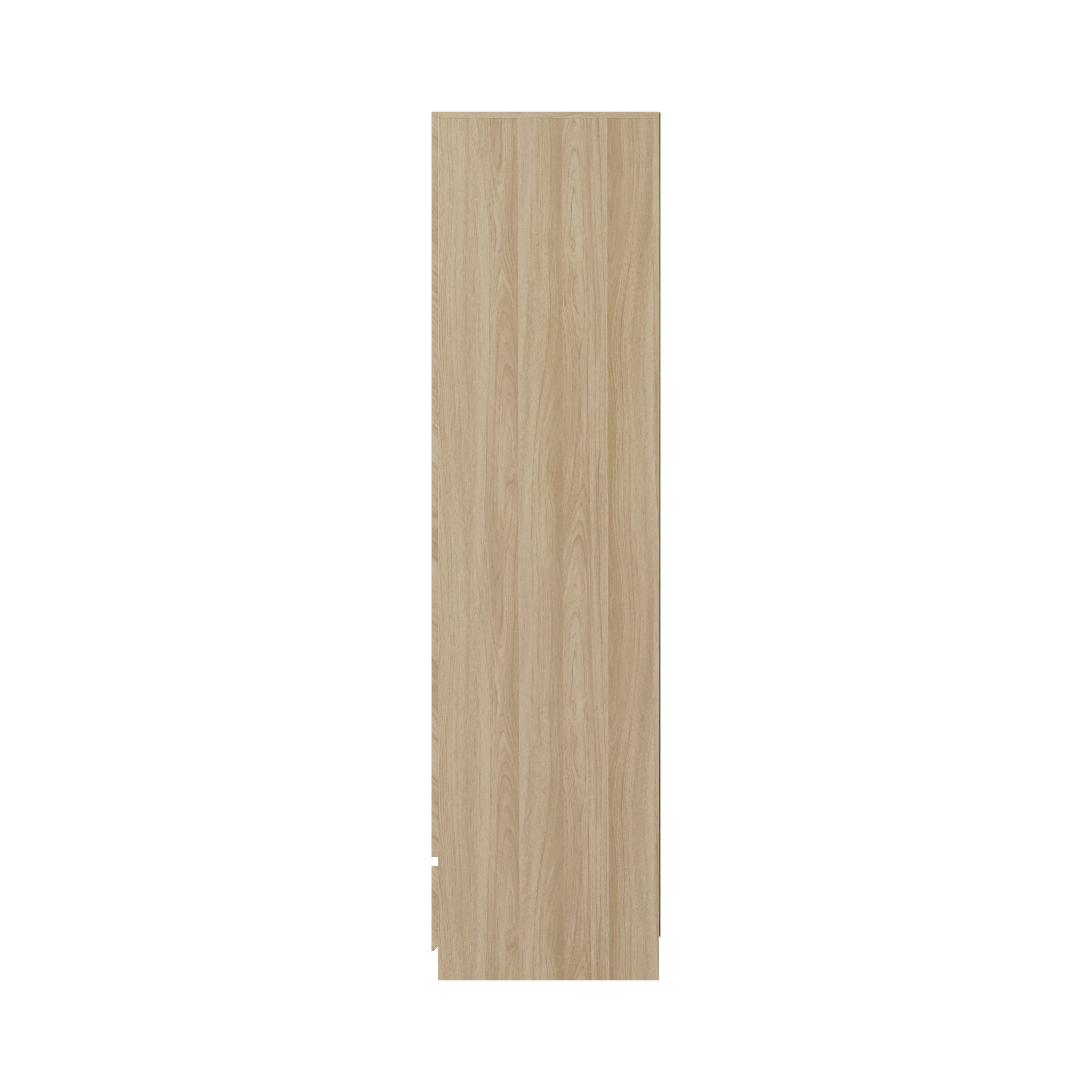 Catania 2 Door 1 Drawer Wardrobe Euro Oak