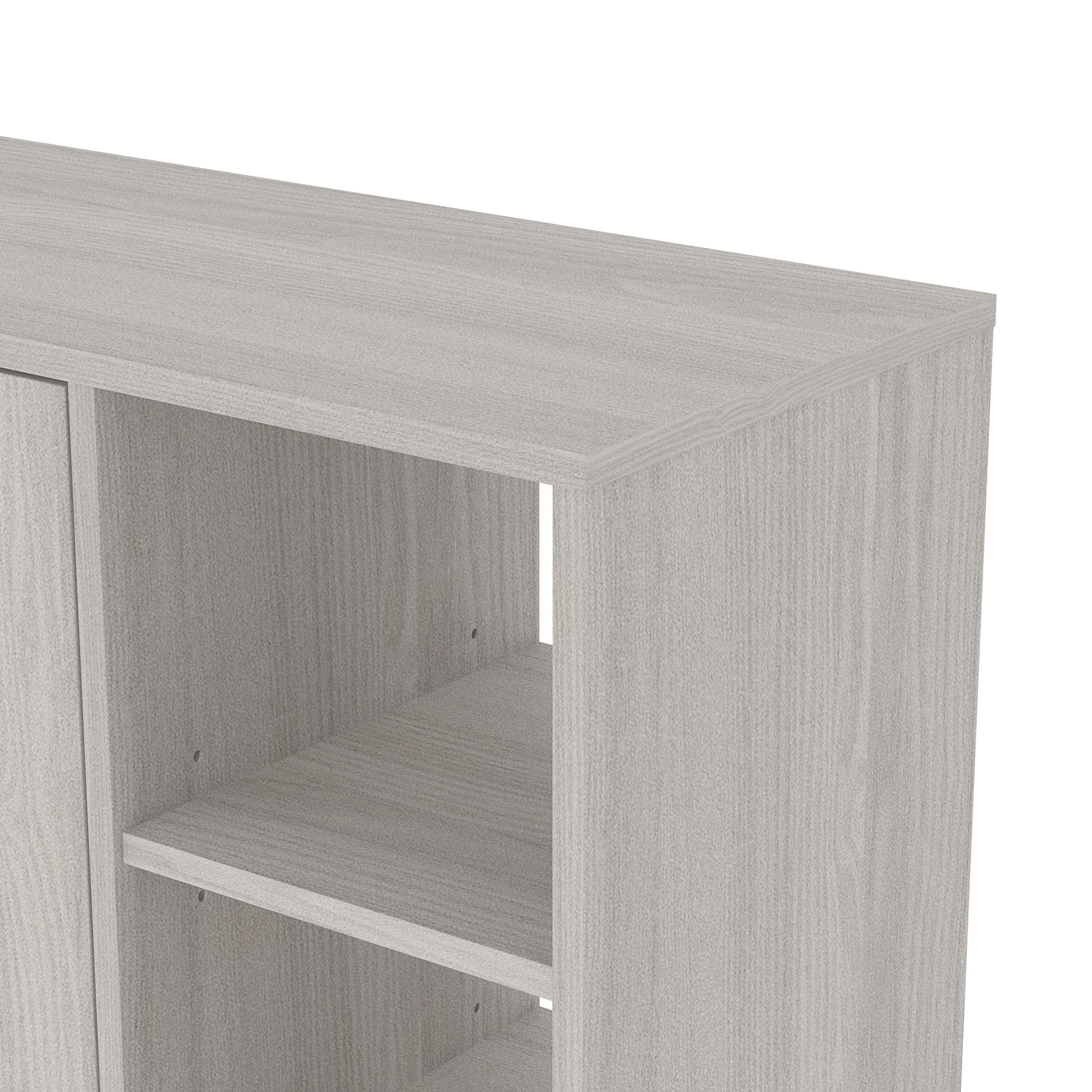 Bideford Tall Shoe Cabinet Warm Grey Oak