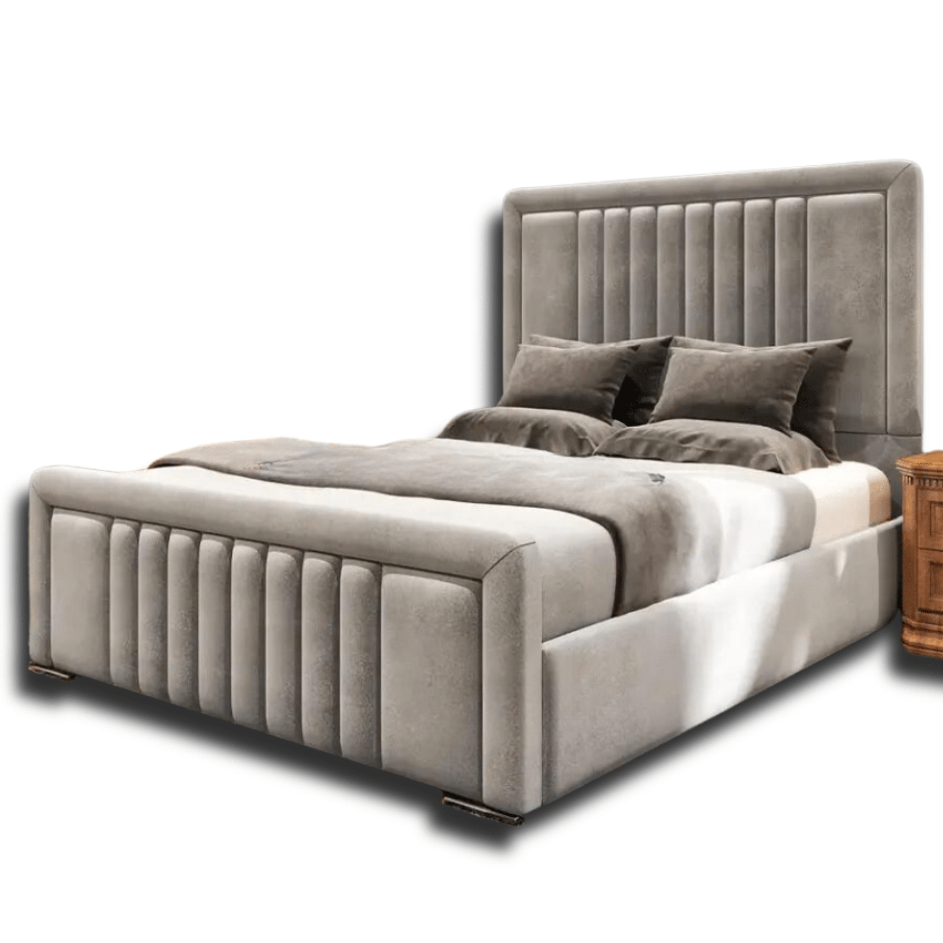 Bed Kings Fabric Bed Ashford Luxury Bed Bed Kings