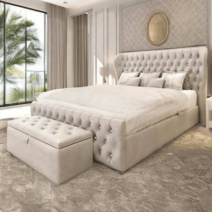 Bed Kings Fabric Bed Lumley Luxury Bed Bed Kings
