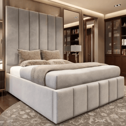 Bed Kings Fabric Bed Warwick Luxury Bed With Tall Headboard Bed Kings