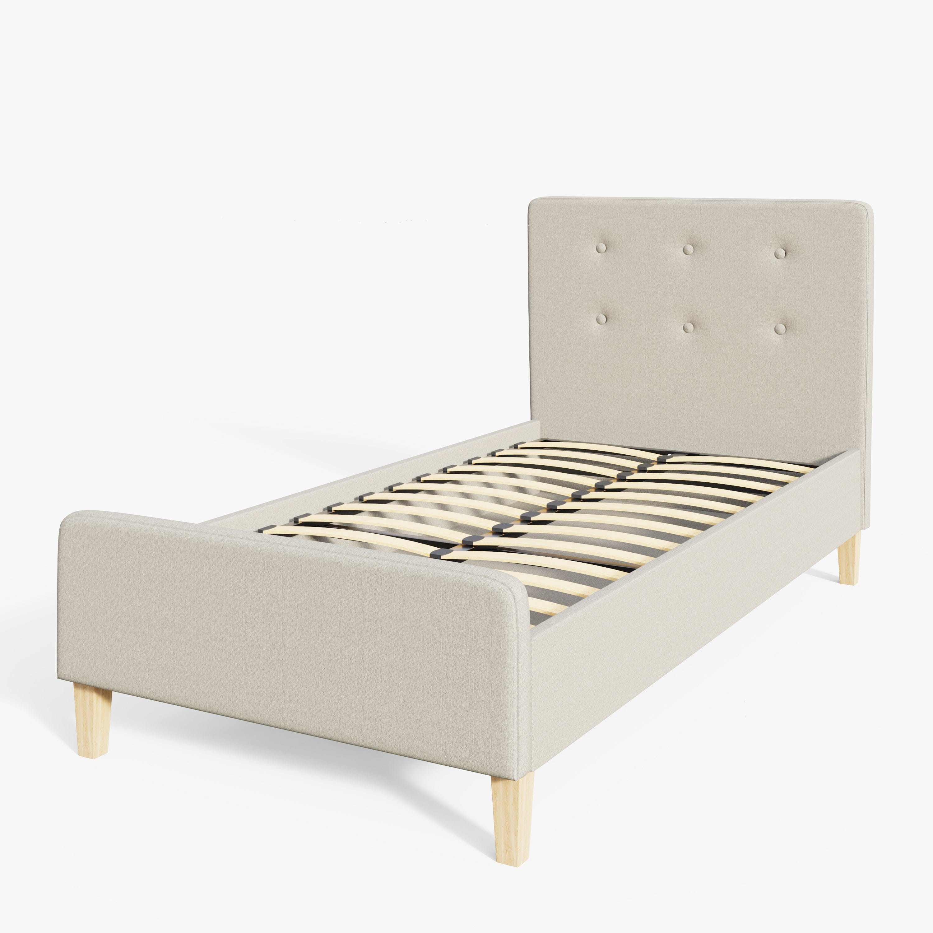 GFW Fabric Bed Ashbourne Bed Frame Natural Bed Kings