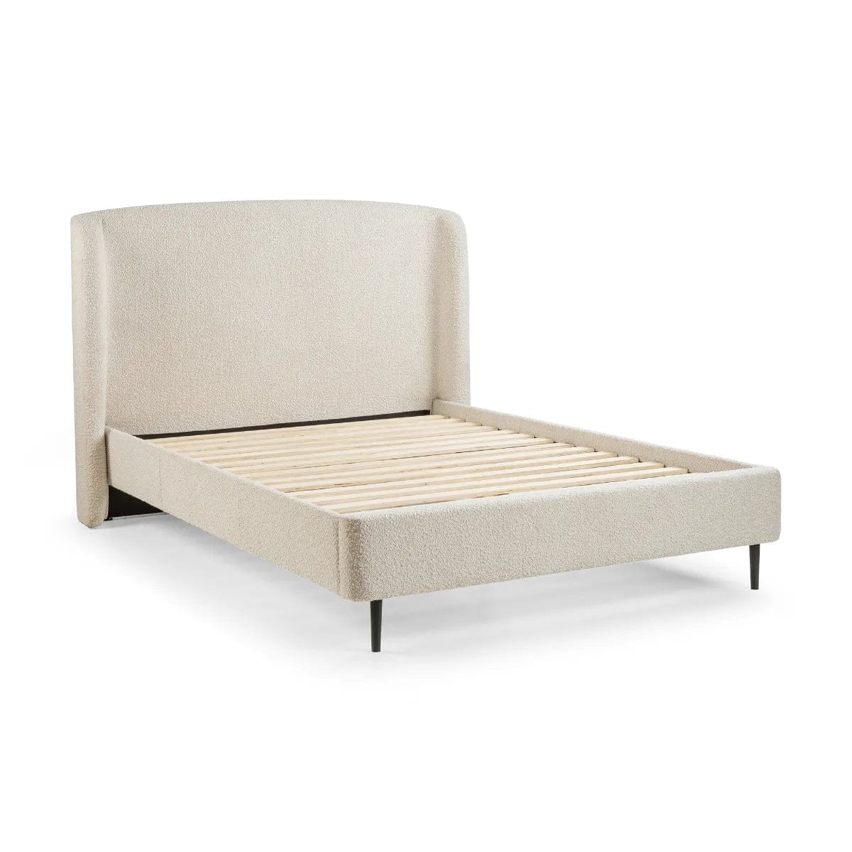 Julian Bowen Fabric Bed Eden Boucle Bed Bed Kings